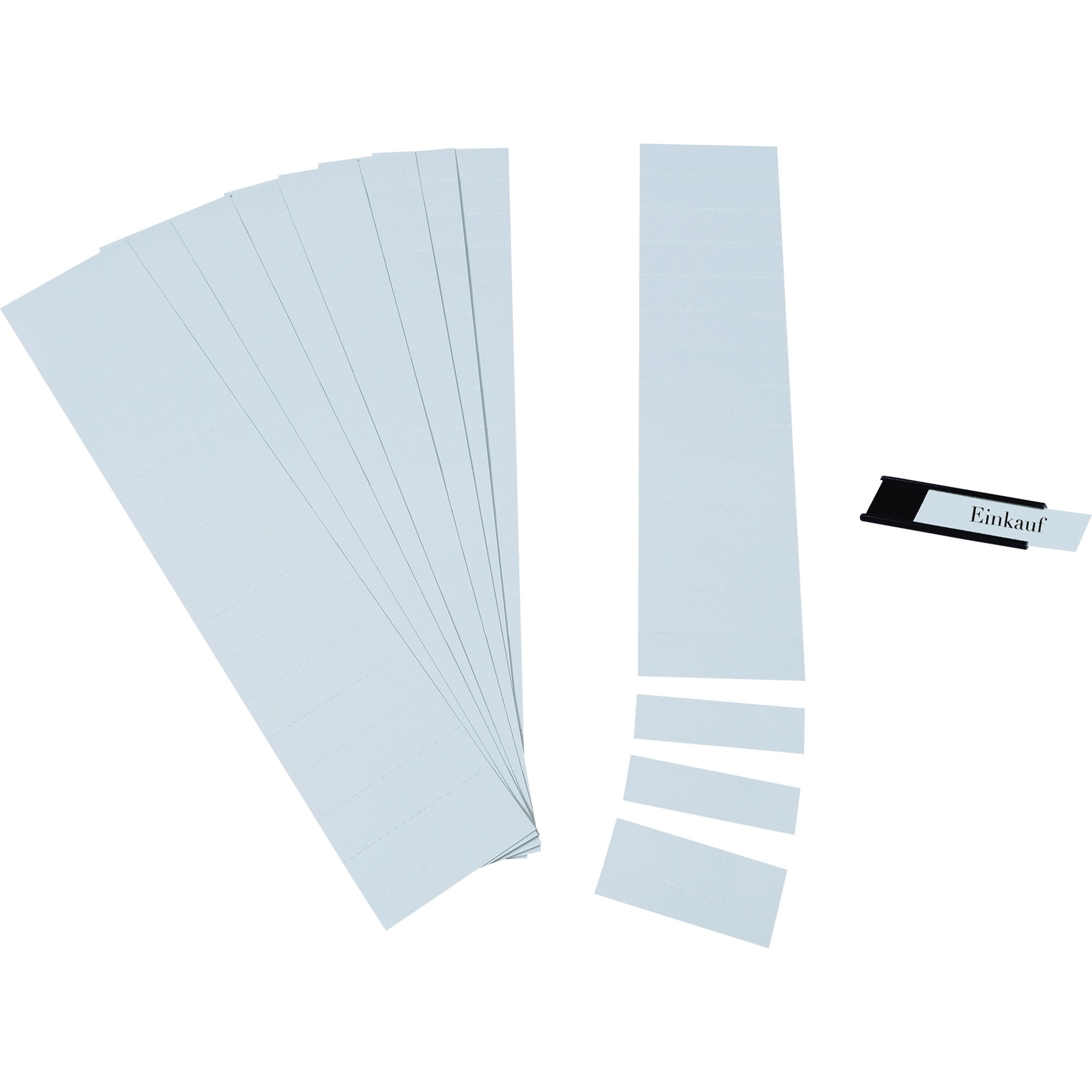Ultradex Einsteckkarte C-Profil 6 x 1,2 cm (B x H) 190g/m² hellblau 220 St./Pack.