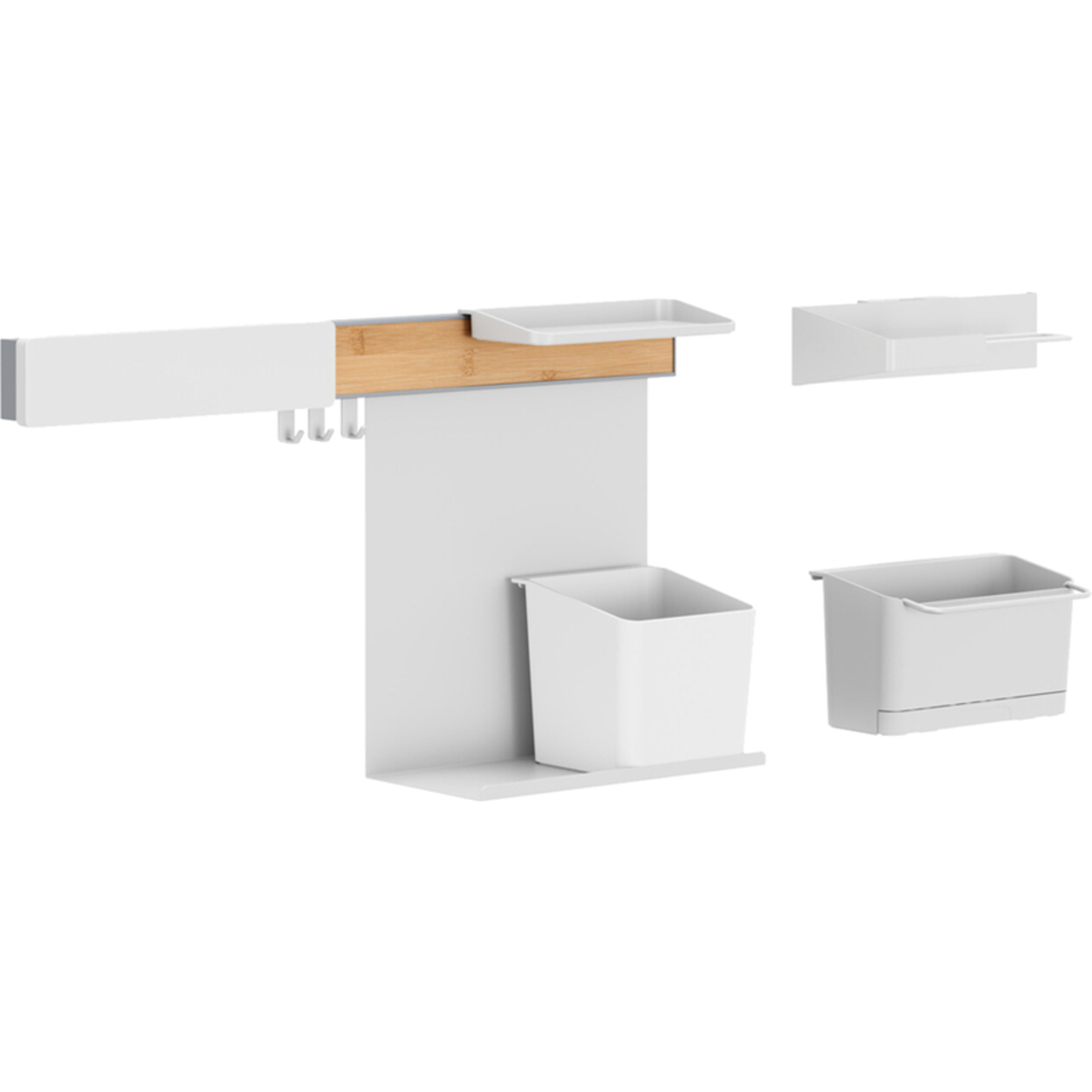 tesa® Küchenorganizer Kombi Set XL 86,5 x 34 x 14 cm (B x H x T)