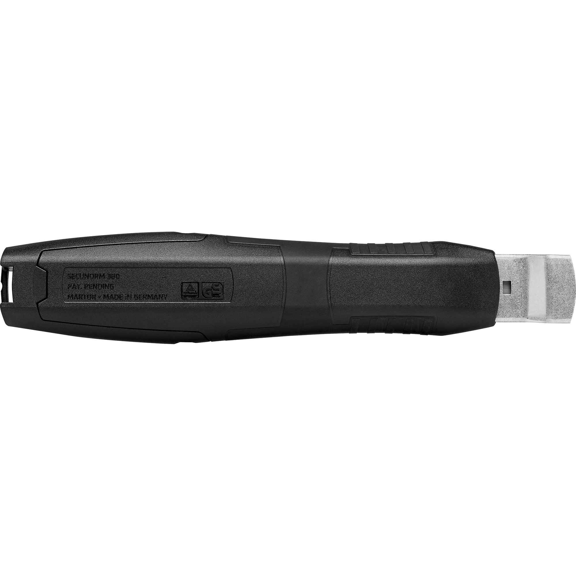 MARTOR Sicherheitsmesser SECUNORM 380 Mehrweg 18mm 73mm Stahl schwarz/cyan