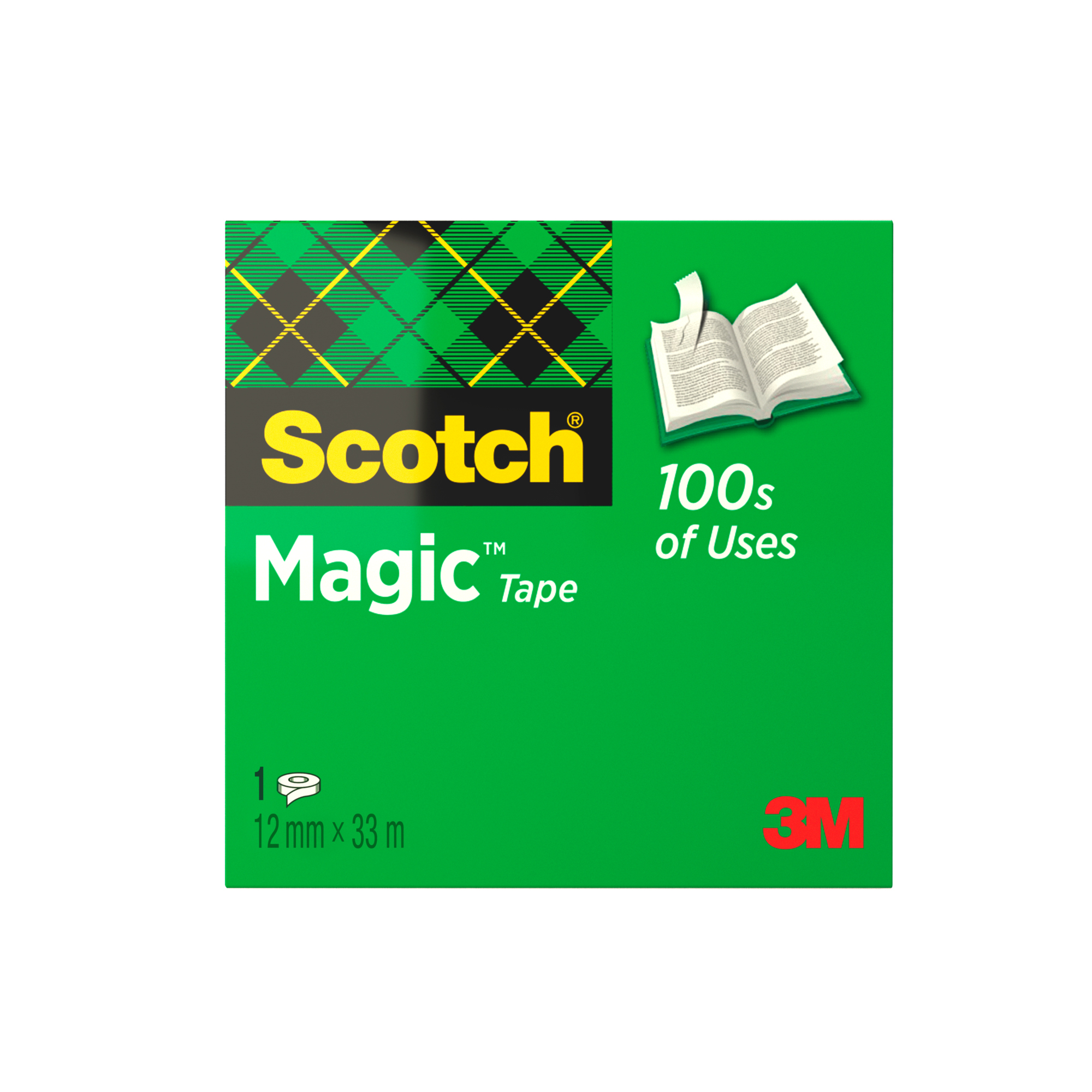 Scotch® Klebefilm Magic™ 810 12 mm x 33 m (B x L) einseitig klebend mit Lösungsmittel Zelluloseacetat transparent