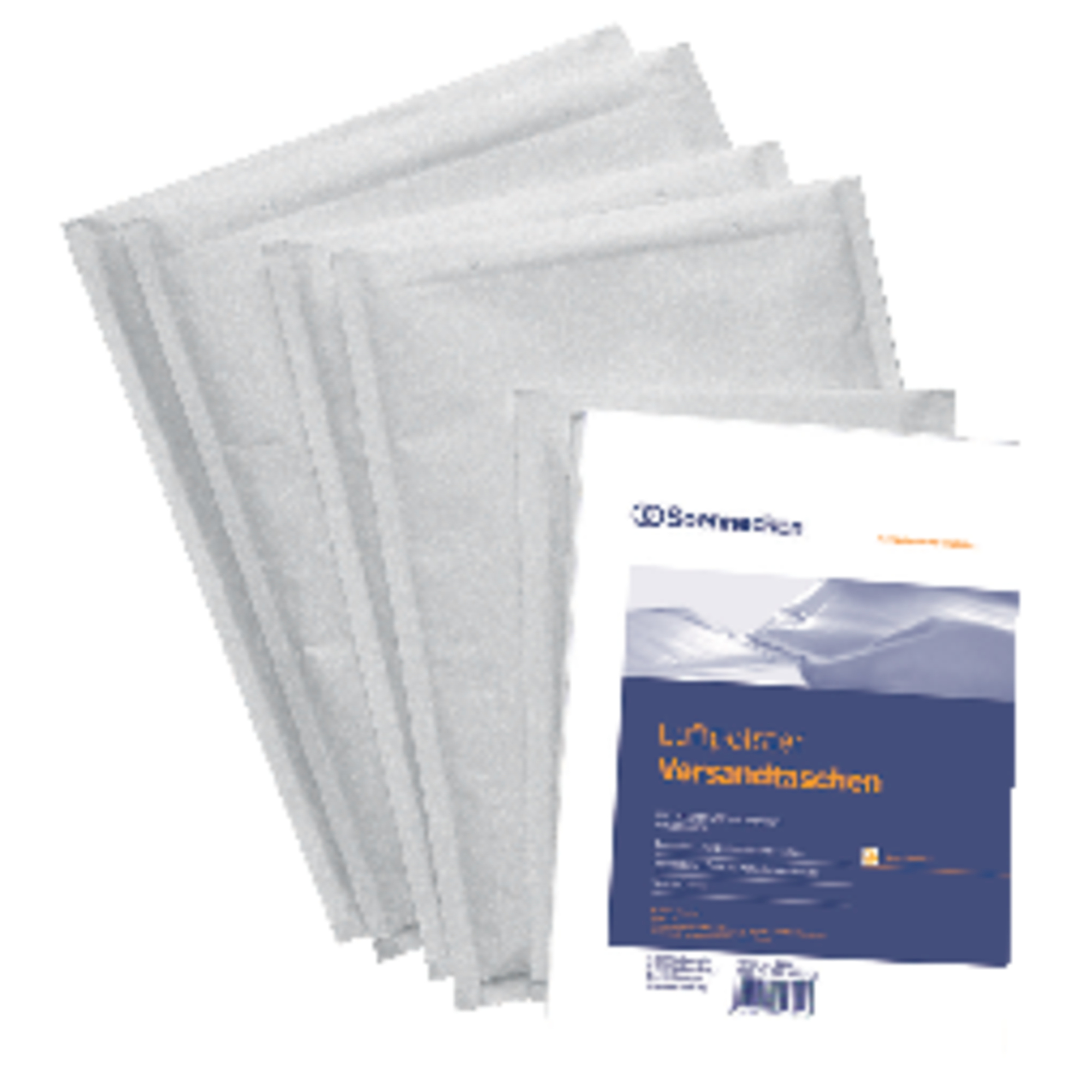 Soennecken Luftpolstertasche K/7 mit Haftklebung Kraftpapier weiß 5 St./Pack.
