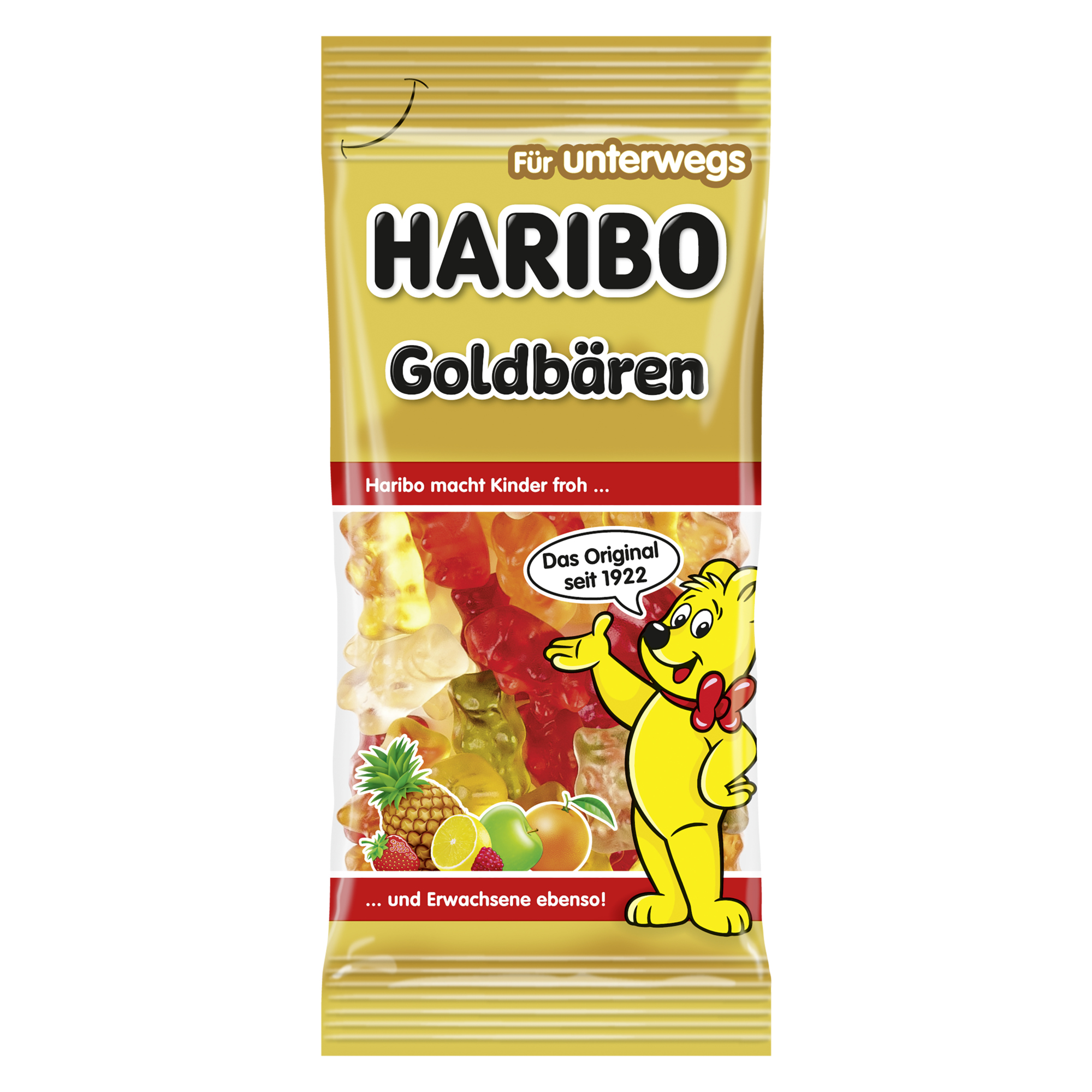 HARIBO Fruchtgummi Goldbären 12 x 75 g/Pack.