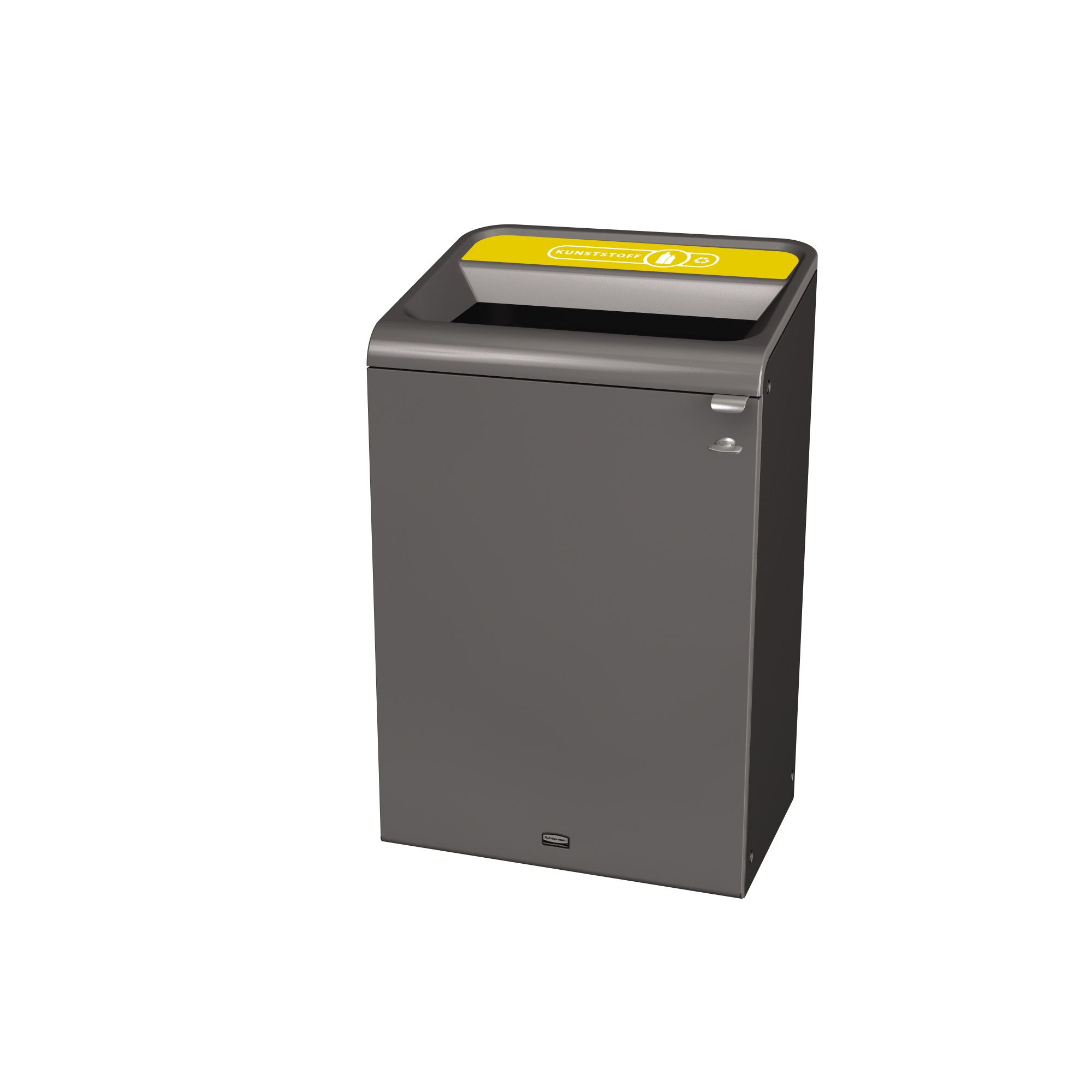 Rubbermaid Abfallsammelsystem 49,5 x 97,5 x 61 cm (B x H x T) 125l 1 Sortierfach Stahl, verzinkt