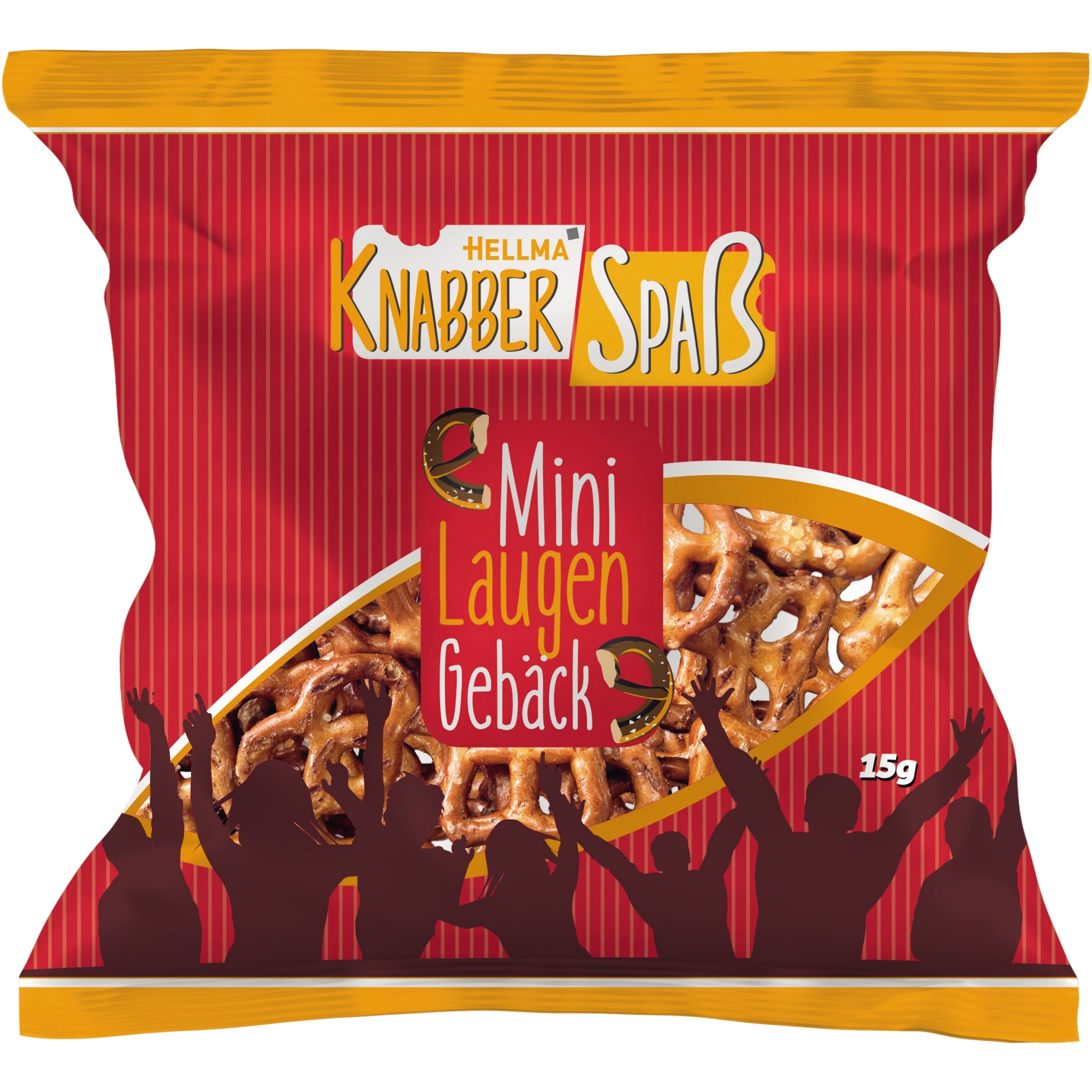 Gebäck Mini Laugengebäck 70 x 15 g/Pack.