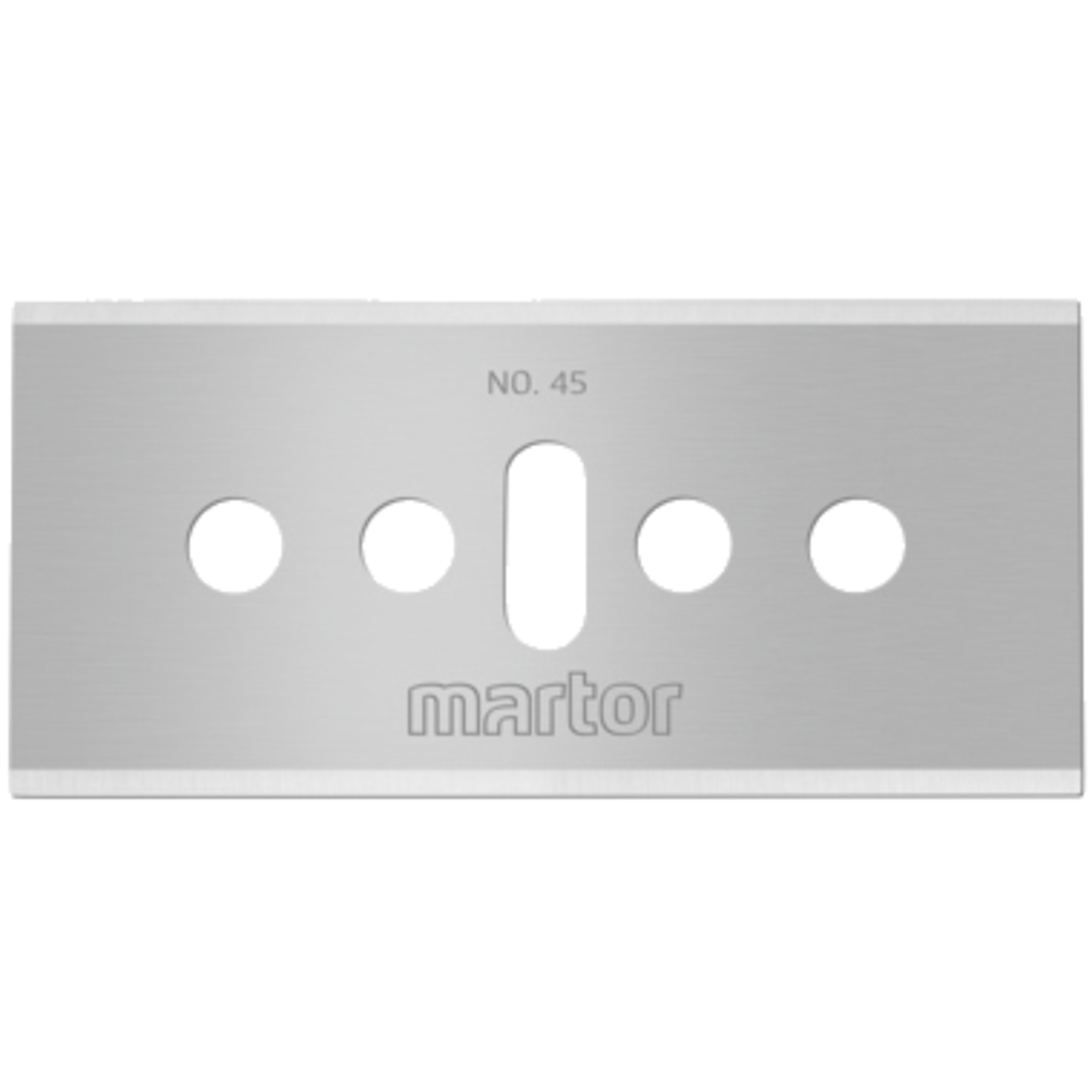 MARTOR Ersatzklinge Sicherheitsmesser Nr. 45 MARTOR Sicherheitsmesser SECUNORM 175, SECUNORM HANDY, SECUMAX EASYSAFE Stahl nicht rostfrei 10 St./Pack.