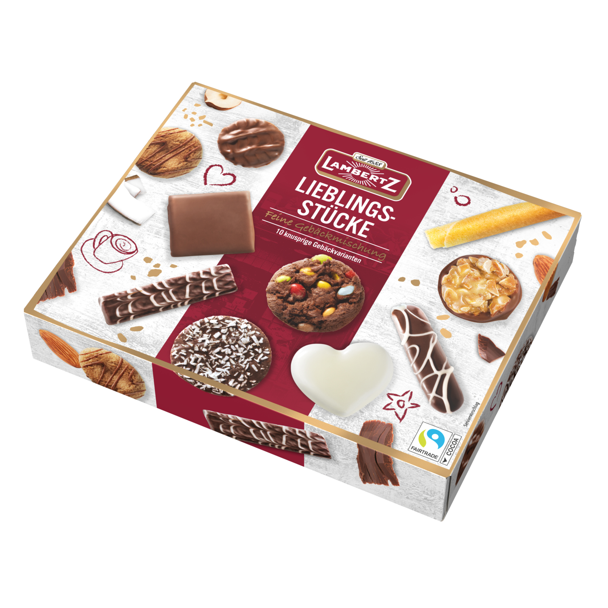 Lambertz Gebäckmischung Lieblingsstücke Karton 250 g/Pack.