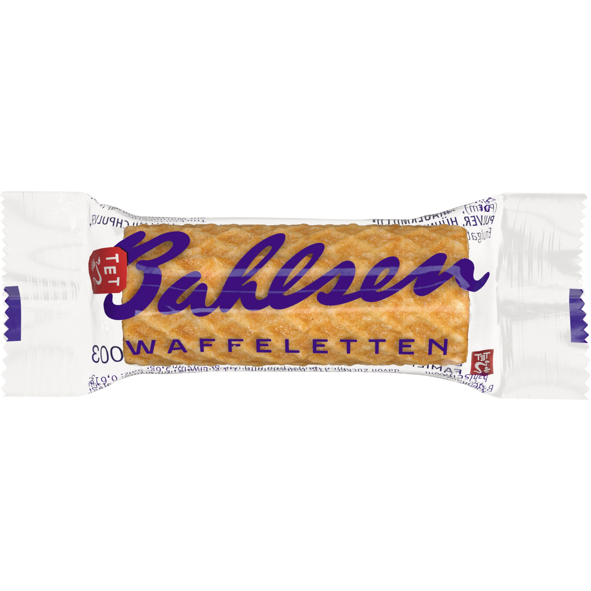 Gebäck Waffeletten 150 x 5 g/Pack.