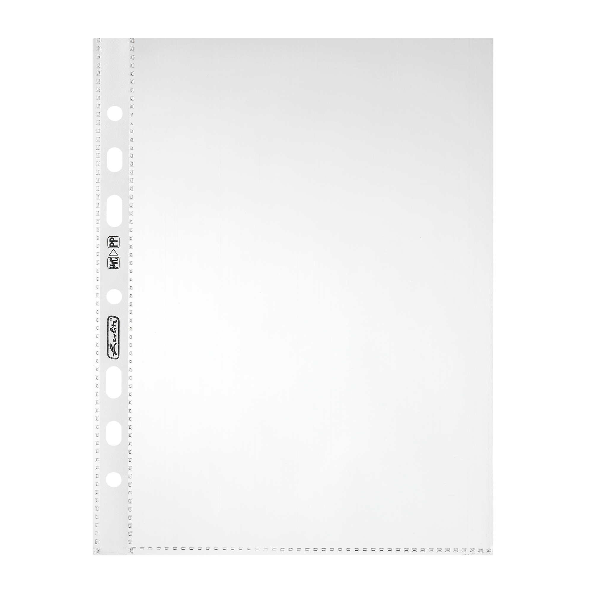 Herlitz Prospekthülle DIN A5 oben offen Polypropylen transparent 25 St./Pack.