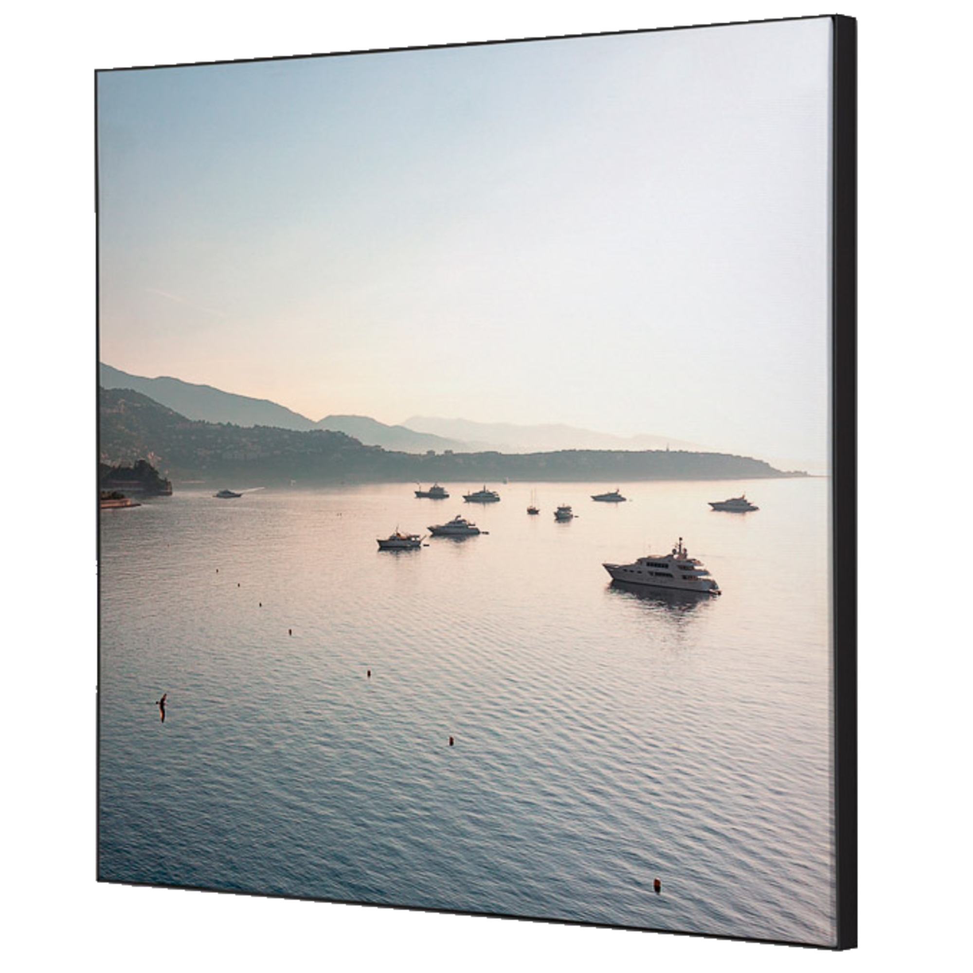 Showdown® Displays Dekobild Schiffe Meer 40 x 40 cm (B x H) Holz