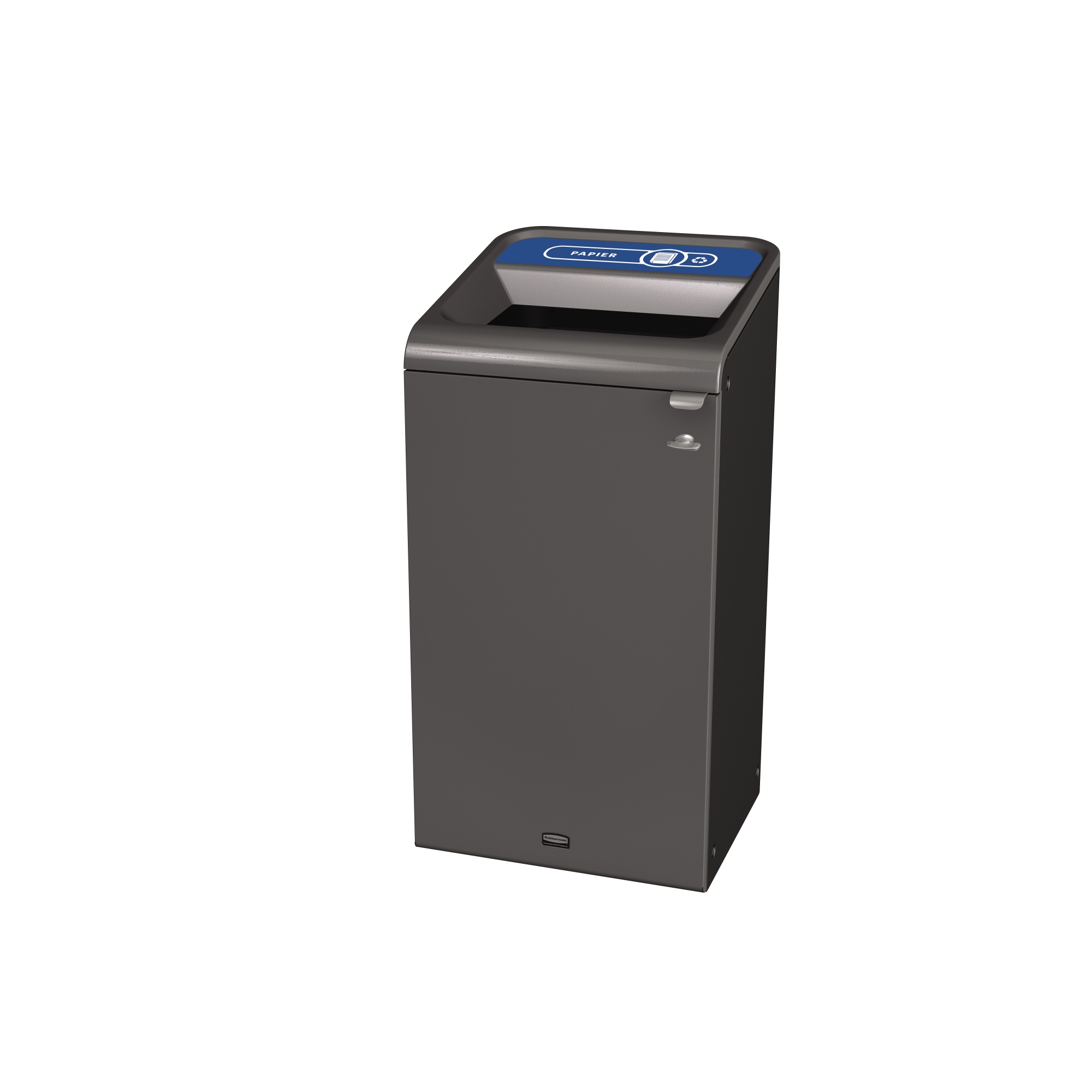 Rubbermaid Abfallsammelsystem 49,5 x 97,5 x 48,9 cm (B x H x T) 87l 1 Sortierfach Stahl, verzinkt