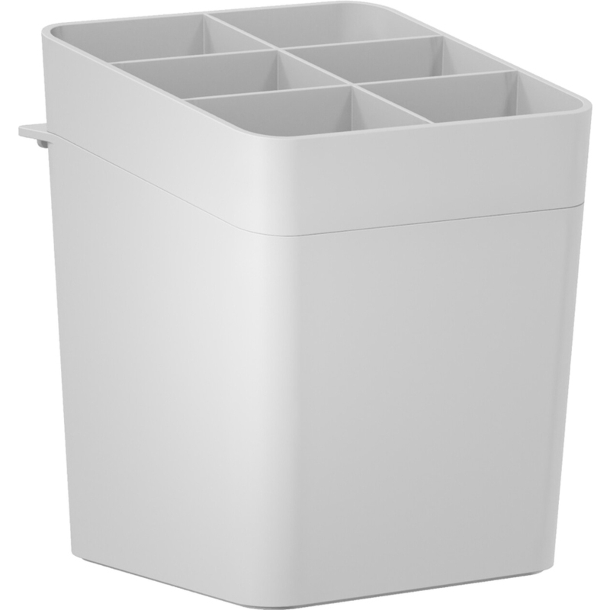 tesa® Küchenhelfer KITCHEN 15 x 17 x 13,5 cm (B x H x T) inkl. je 1 x Einzeladapter, Utensilieneinlage, tesa® Power.Kit Adapter, tesa® Klebstoffapplikator, Anleitung, Wasserwaage, Rändelmutter ABS Kunststoff weiß