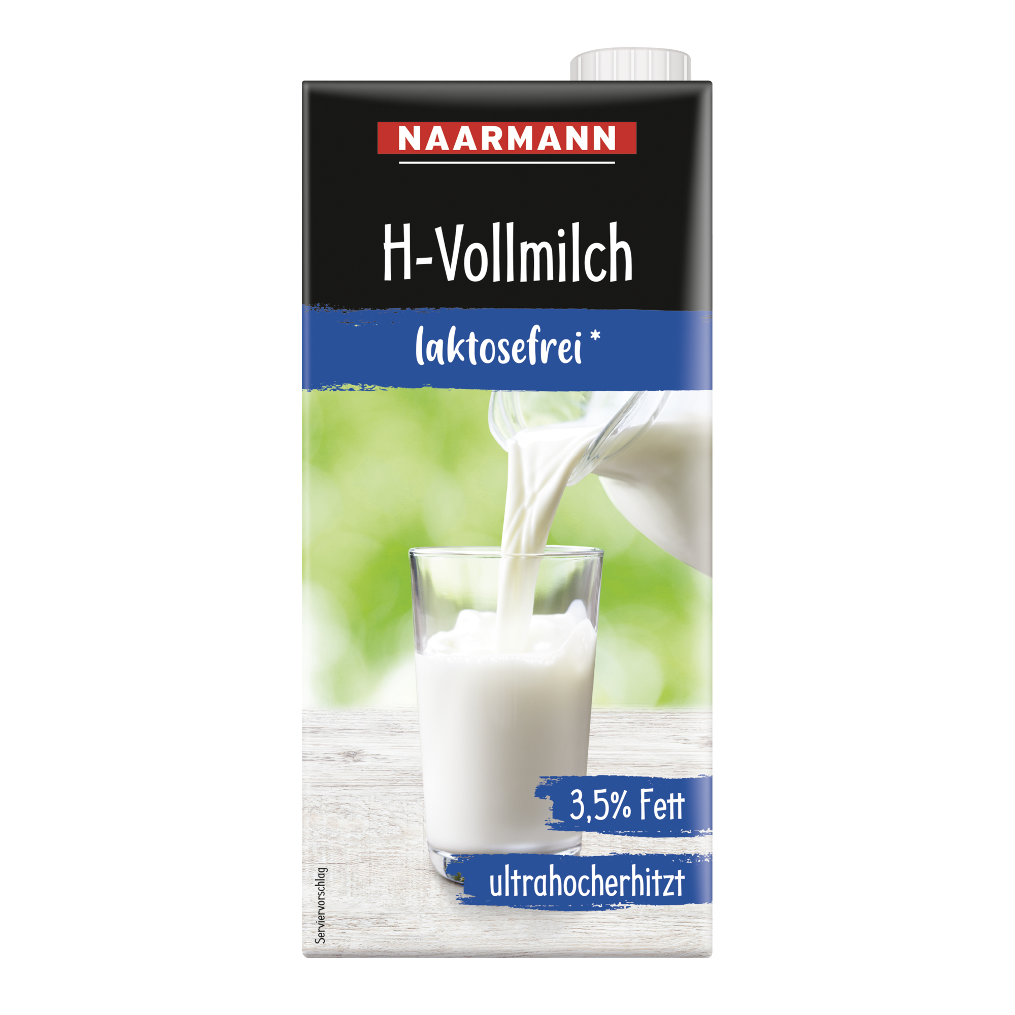 NAARMANN H-Milch laktosefrei 3,5% 12 x 1 l/Pack.