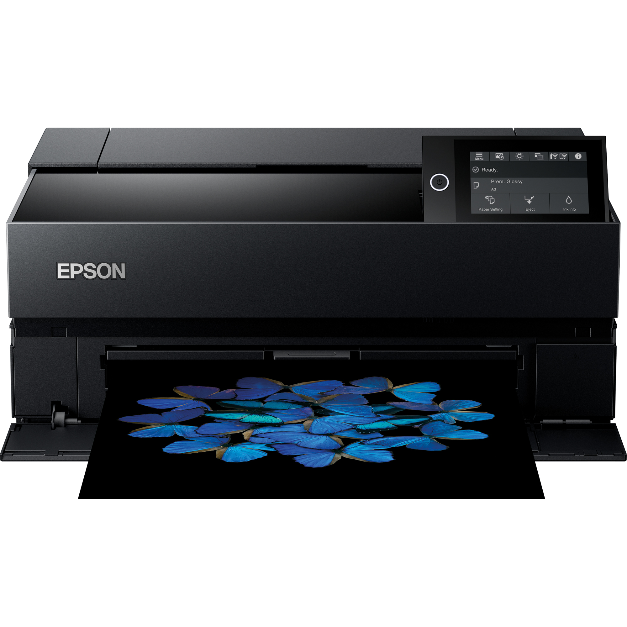 Epson Fotodrucker SureColor SC-P700 Tintenstrahldrucker Windows®, Mac universell DIN A3+ inkl. Stromkabel, Kurzanleitung zum Einrichten, Imformationsblatt