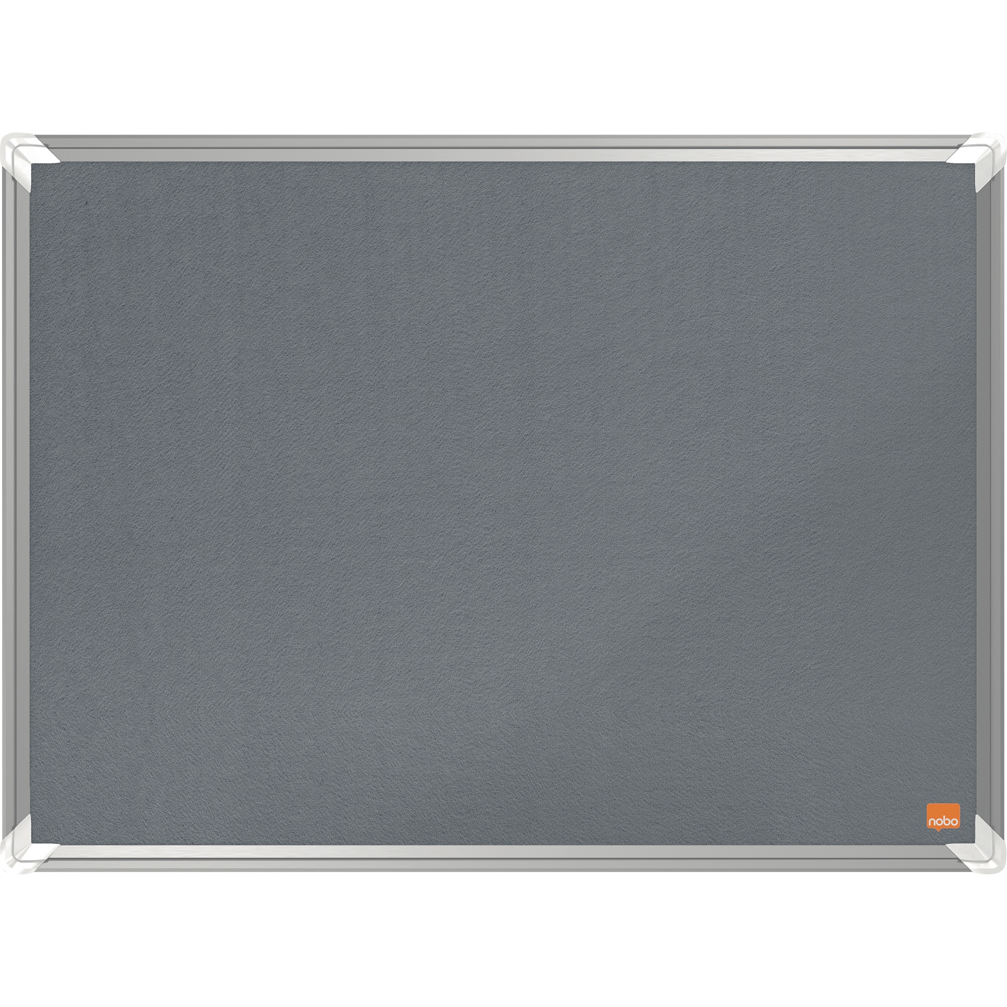 Nobo® Pinnwand Premium Plus 60 x 45 cm (B x H) Maße der Oberfläche: 56,8 x 41,1 cm (B x H) Filz Material des Rahmens: Aluminium grau