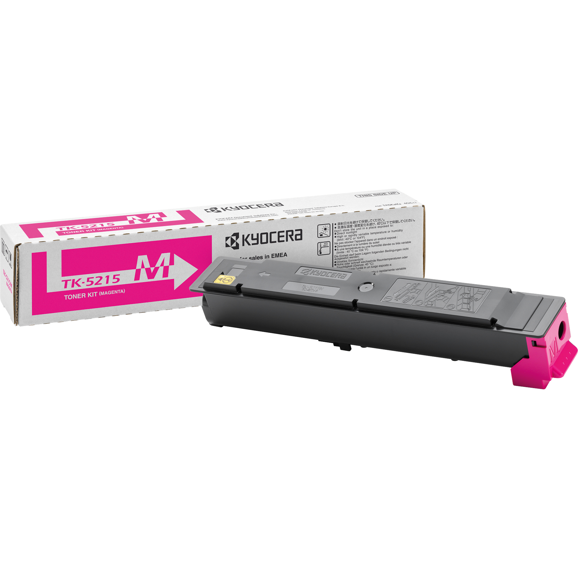 KYOCERA Toner Originalzubehör TK-5215M ca. 15.000 Seiten magenta