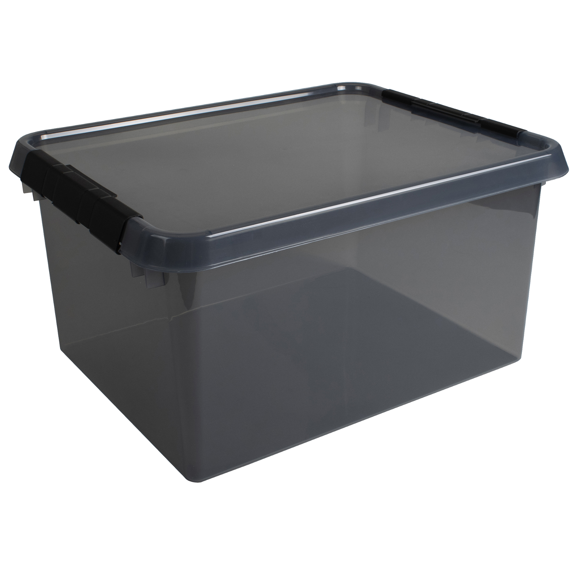 Sunware Aufbewahrungsbox the comfort-line 40 x 26 x 50 cm (B x H x T) 36l Kunststoff, 80 % recycelt grau transparent