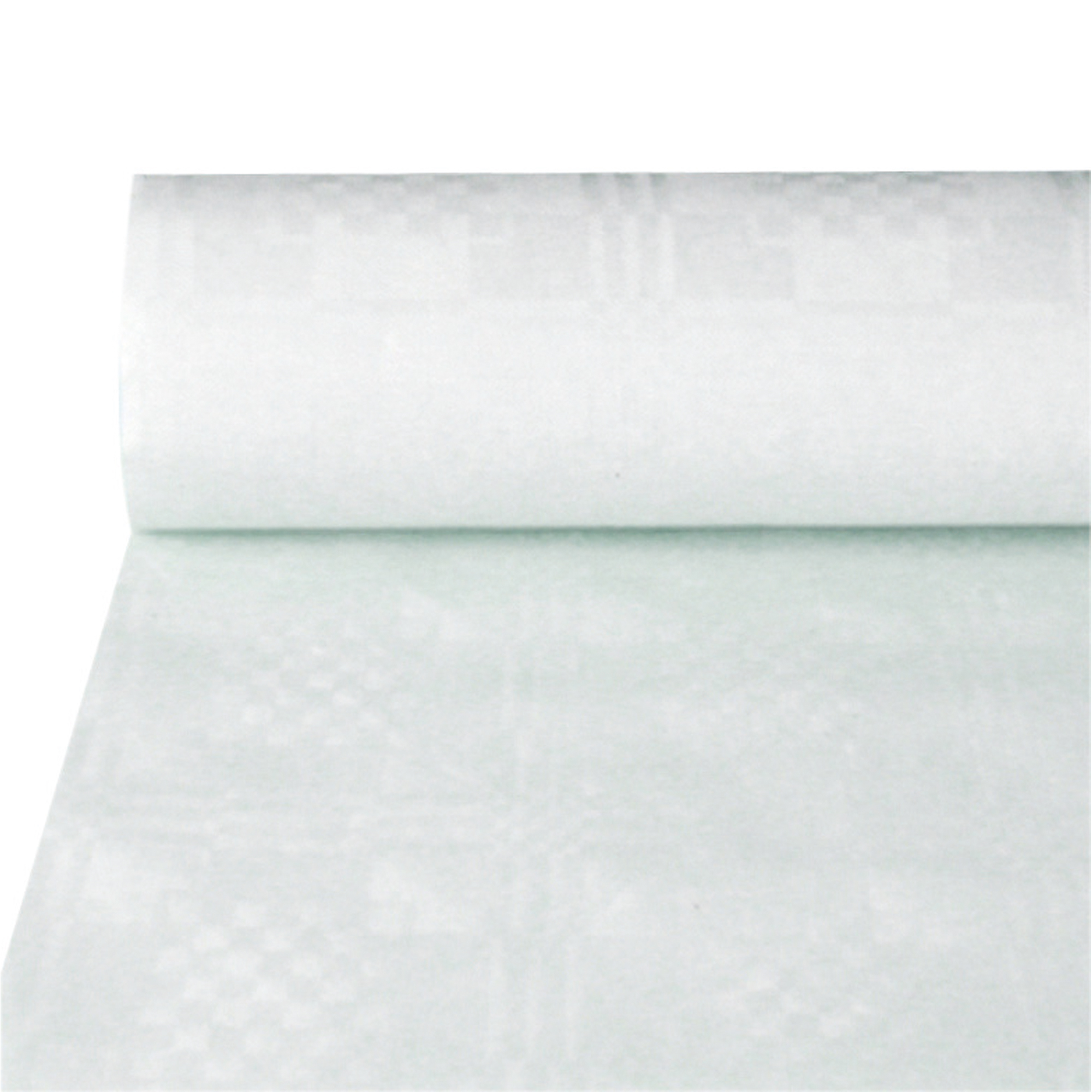 PAPSTAR Tischtuchrolle Damast 1 x 50 m (B x L) 40g/m² Papier, 100 % recycelt weiß