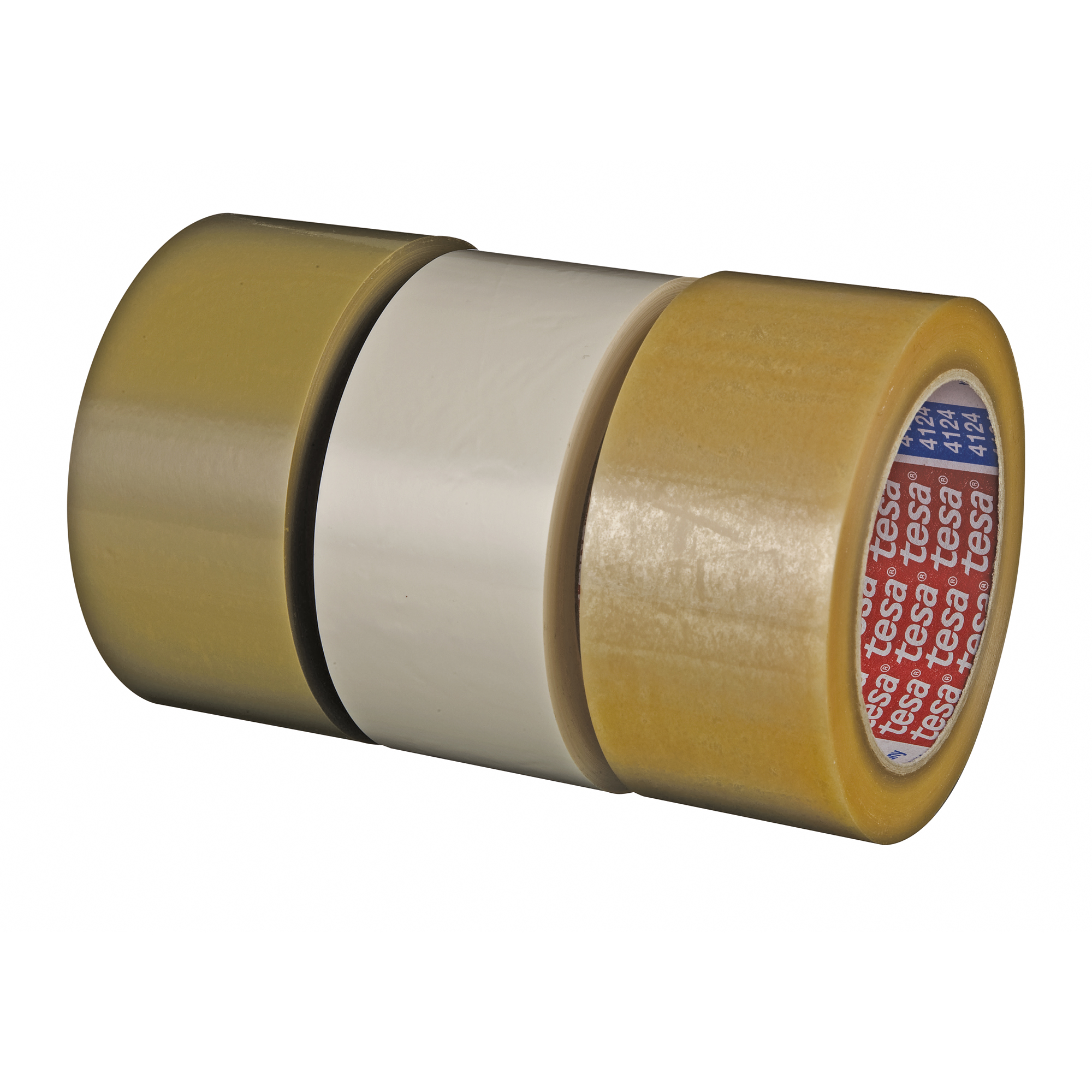 tesa® Packband tesapack® 4124 50 mm x 66 m (B x L) Naturkautschuk transparent