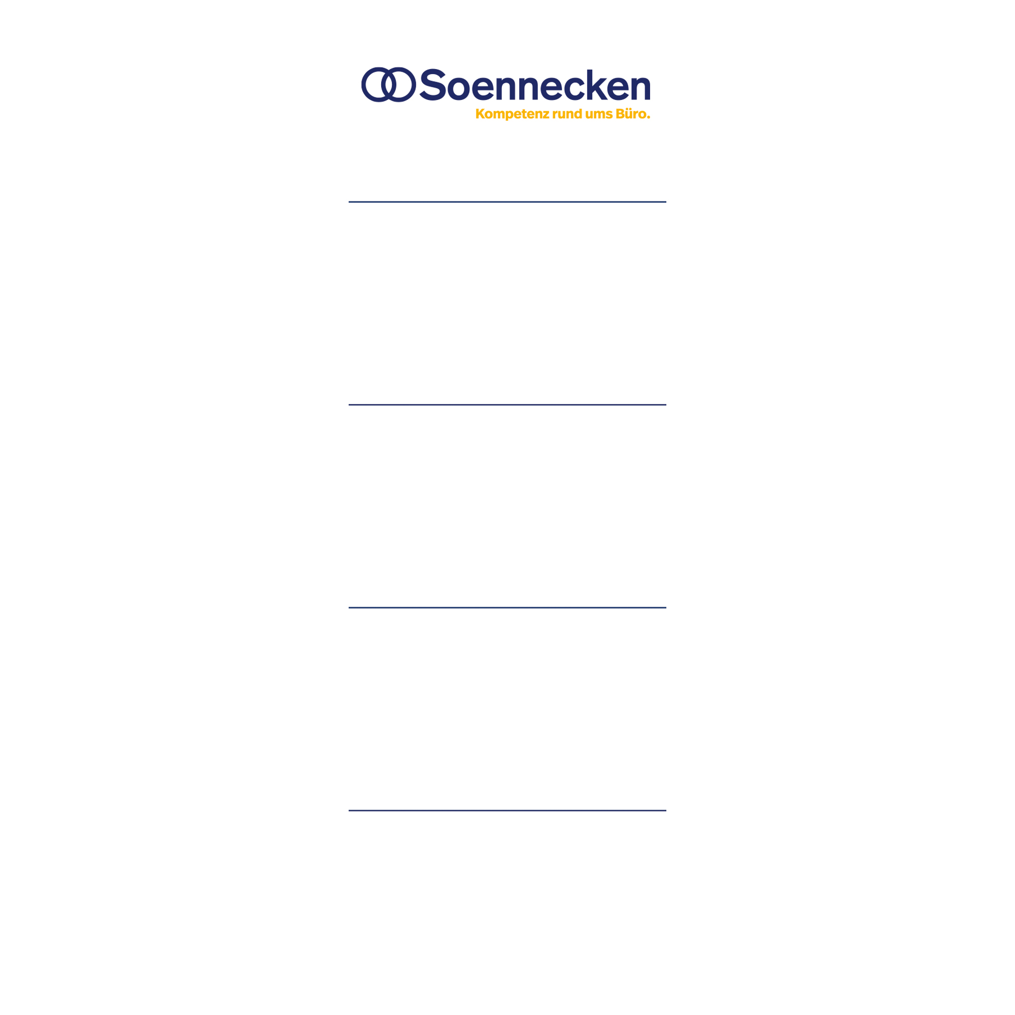 Soennecken Rückenschild breit/kurz 48 x 153 mm (B x H) weiß 10 St./Pack.