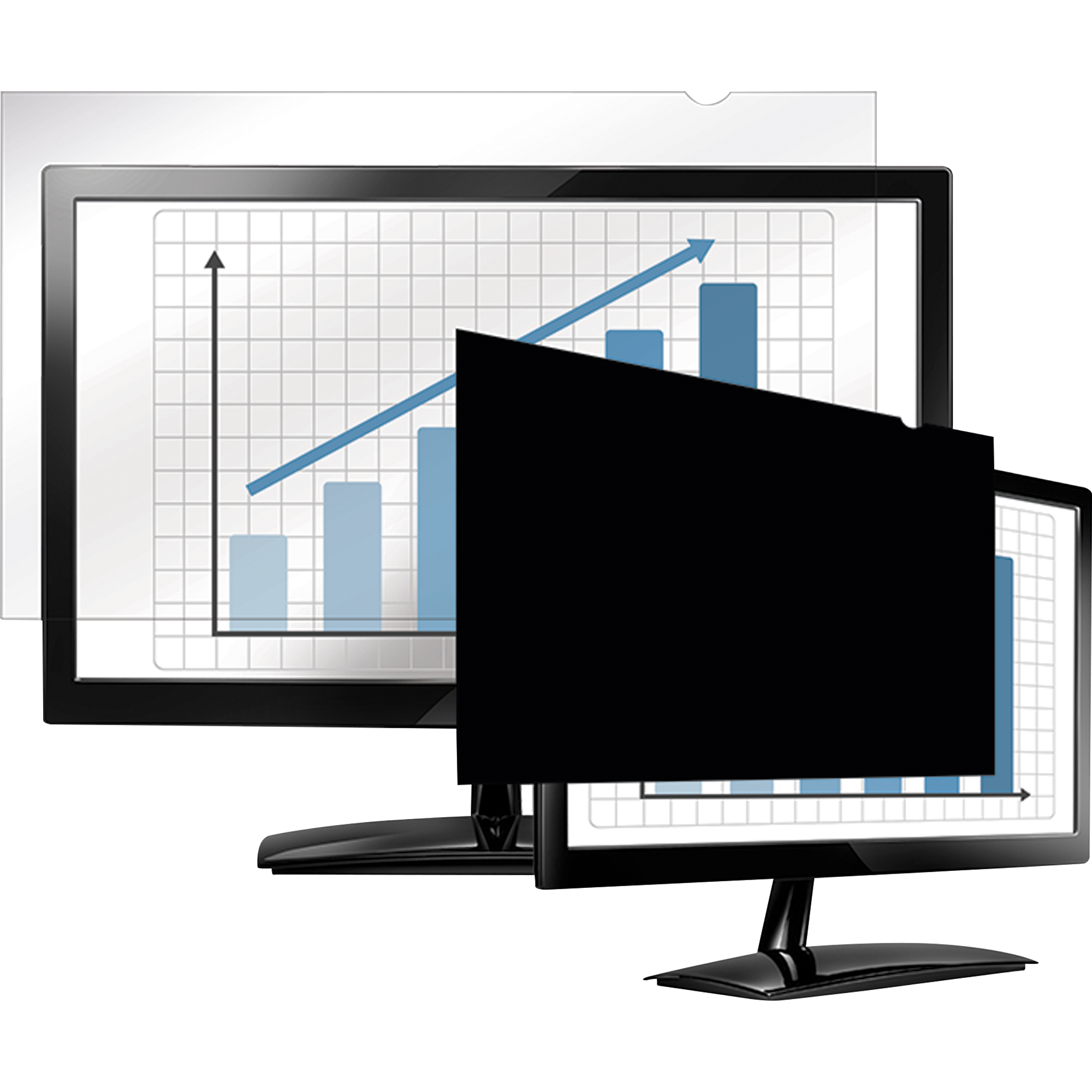 Fellowes® Blickschutzfilter PrivaScreen™ Blackout Laptops, Monitore 60,96 cm (24")