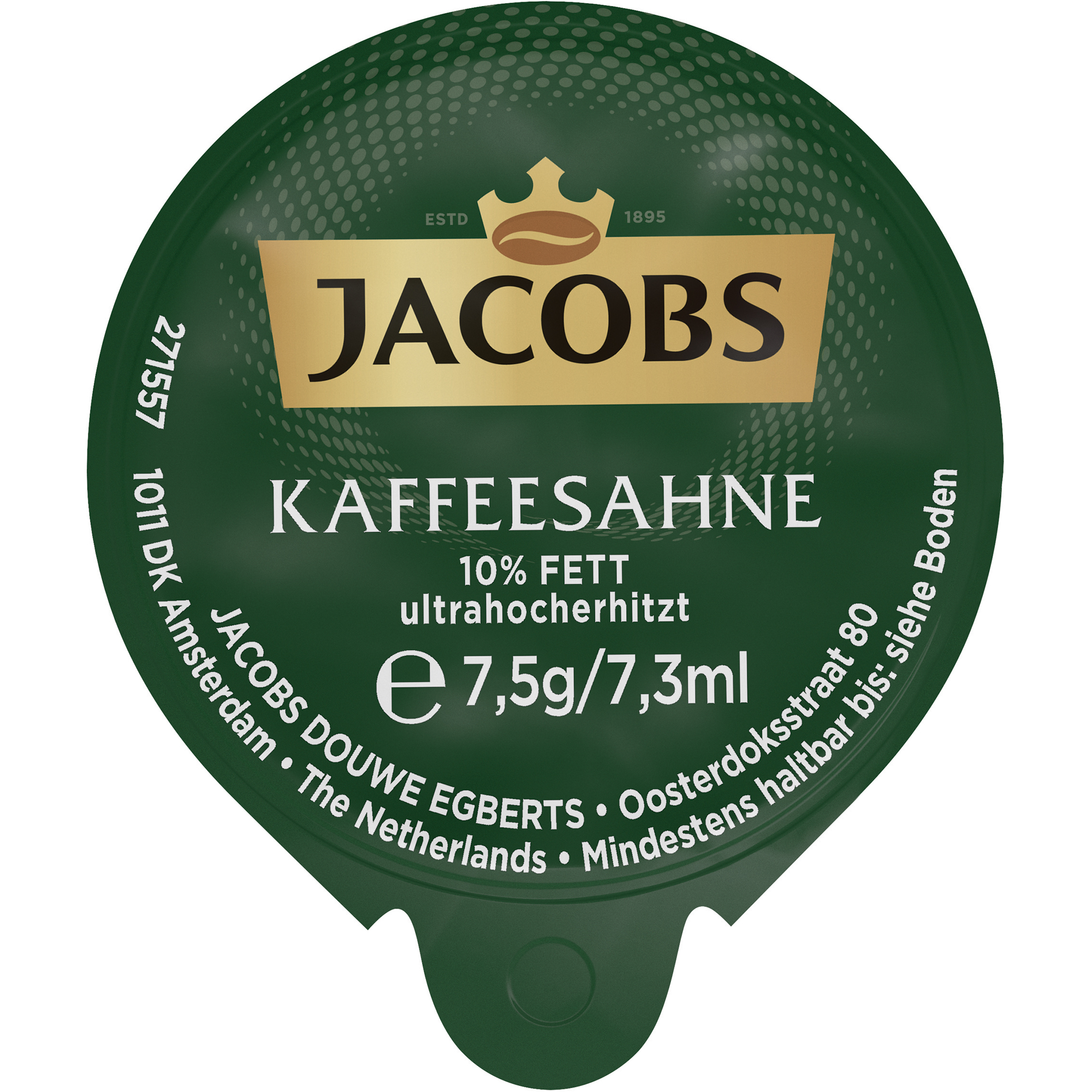 JACOBS Kaffeesahne Professional Portionsdose 10% 240 x 7,5 g/Pack.