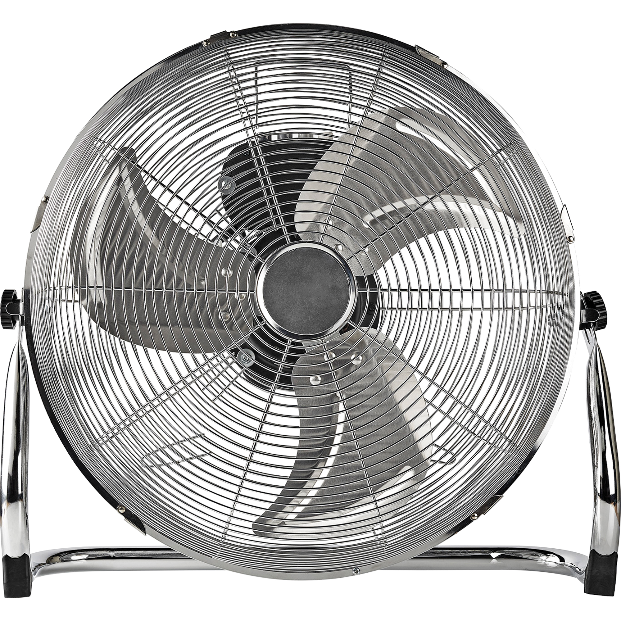 Nedis Bodenventilator Netzbetrieb 80W 3 Leistungsstufen chrom
