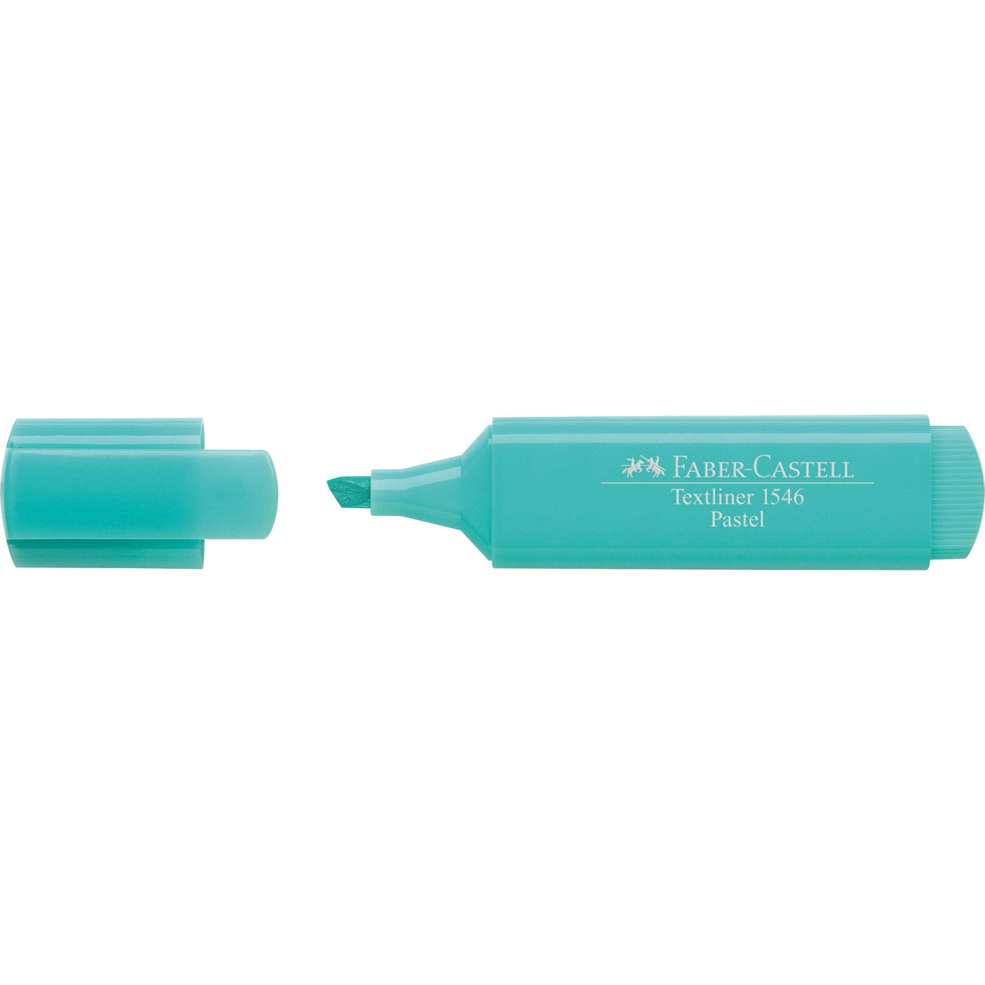 Faber-Castell Textmarker Textliner 46 Pastell 1-5mm türkis Keilspitze