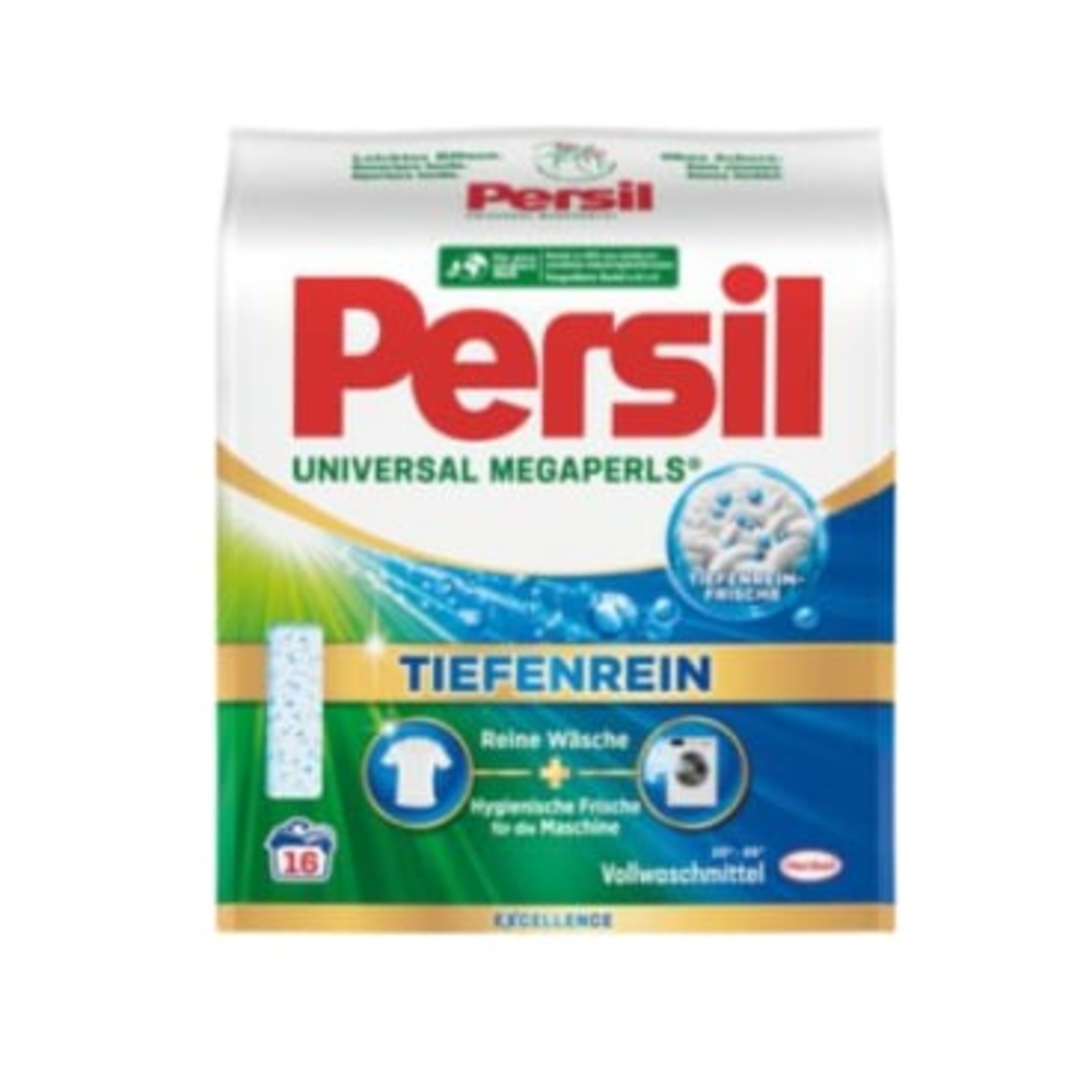 Persil Waschmittel Universal Megaperls® Weißwäsche, Buntwäsche +20 bis +95°C parfümiert pH-Wert: 9,5-10,5 1,04kg