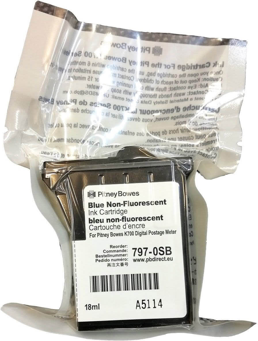 Farbkartusche Pitney Bowes 797-0SB für DM50i, DM55i, DM60i, DM65i