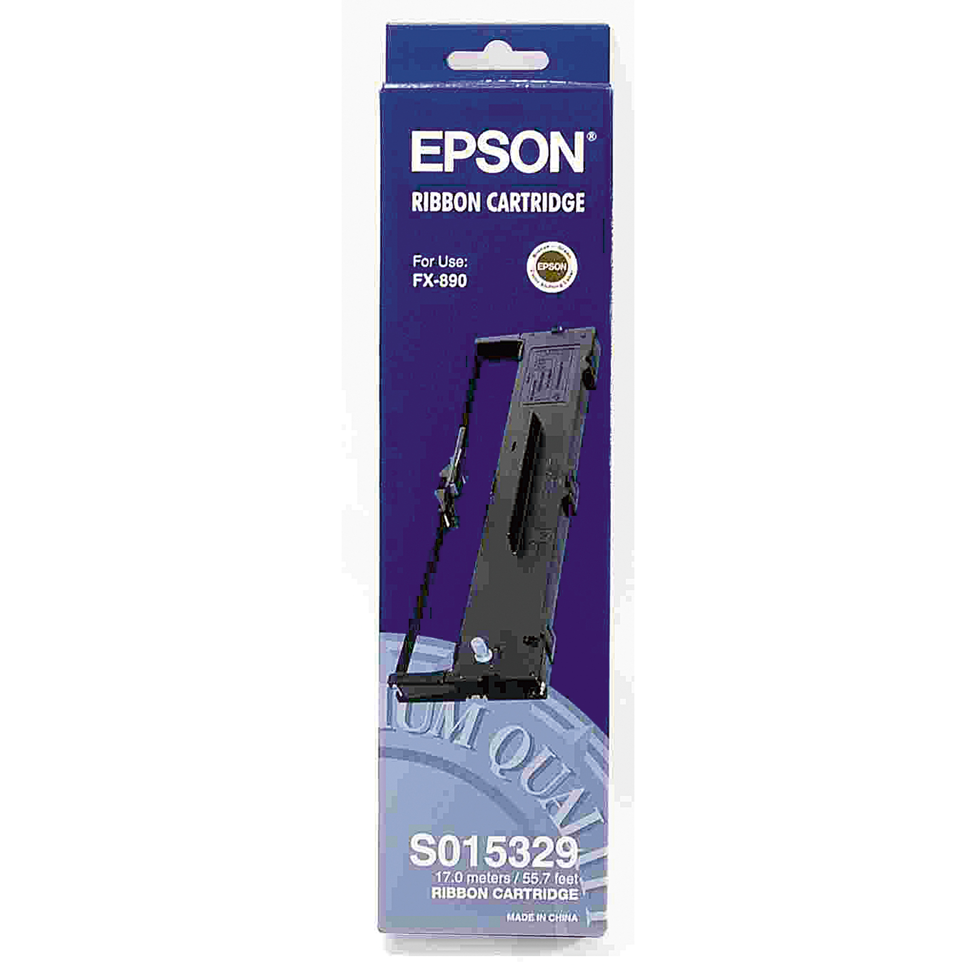 Epson Druckerfarbband 288 x 78 mm (B x L) S015329 ca. 7,5 Mio. Zeichen Nylon schwarz