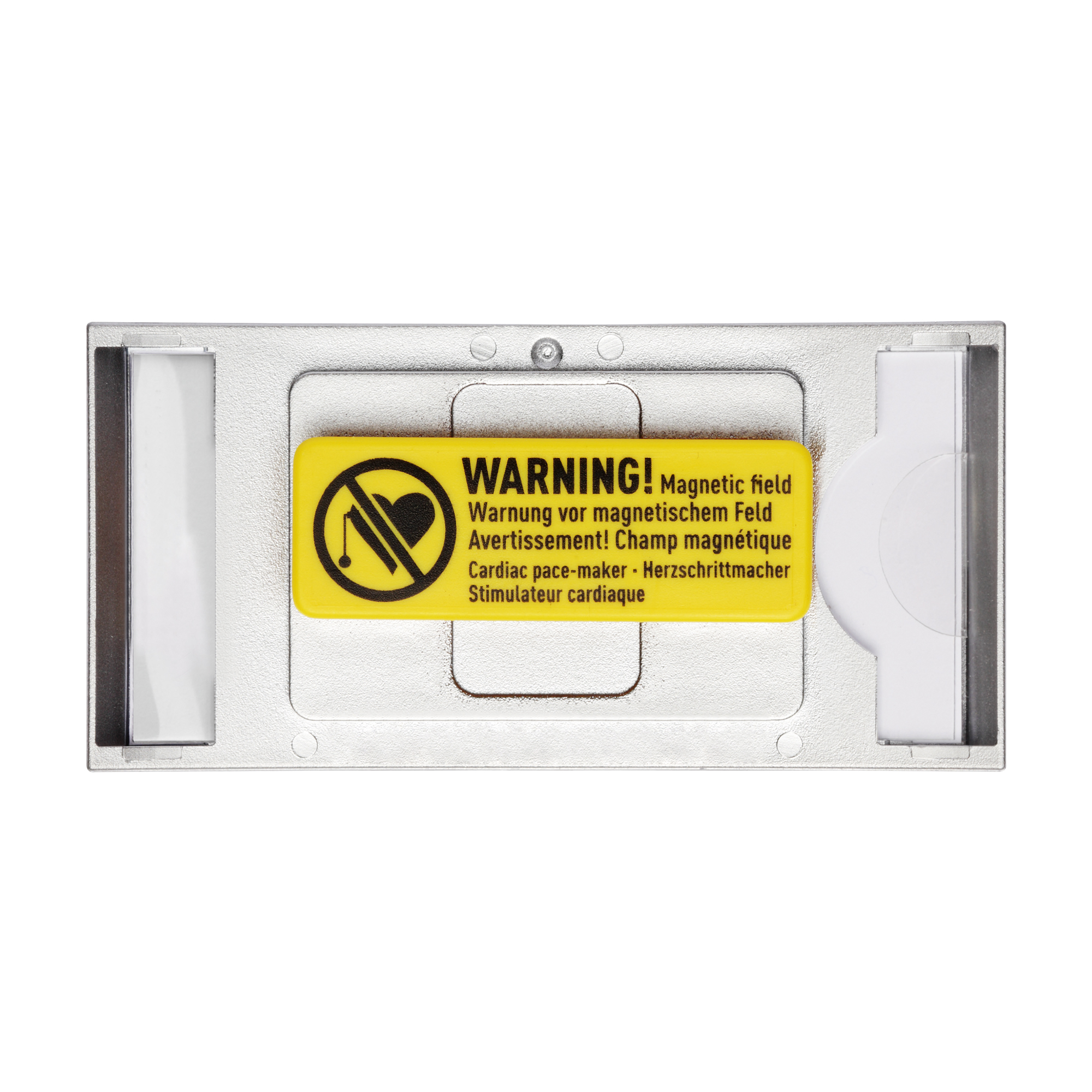 DURABLE Namensschild CLASSIC 65 x 30 mm (B x H) Magnet transparent 10 St./Pack.