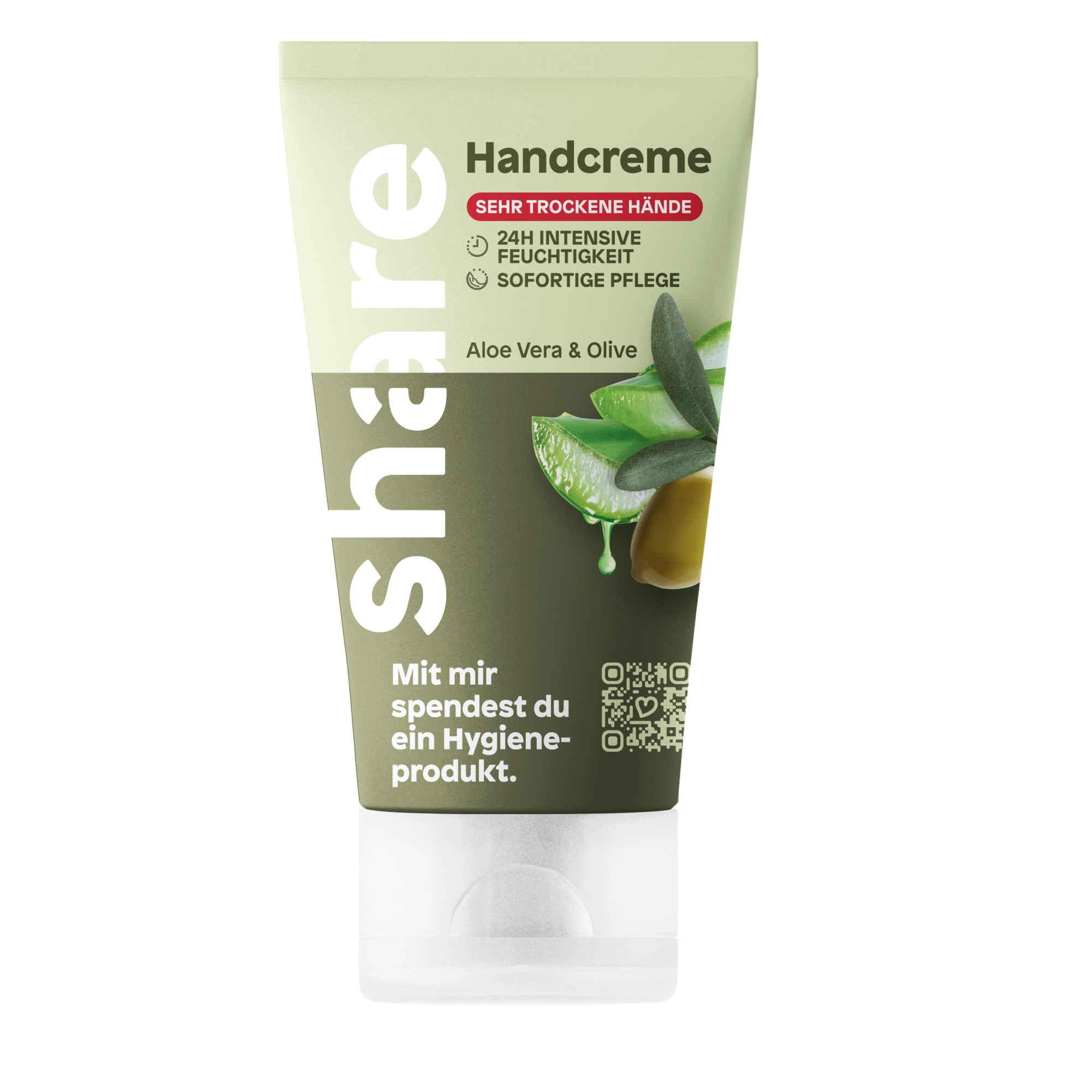 share Handcreme Aloe Vera & Olive pH-Wert: 5,5-6,5 Tube Kunststoff 0,075l