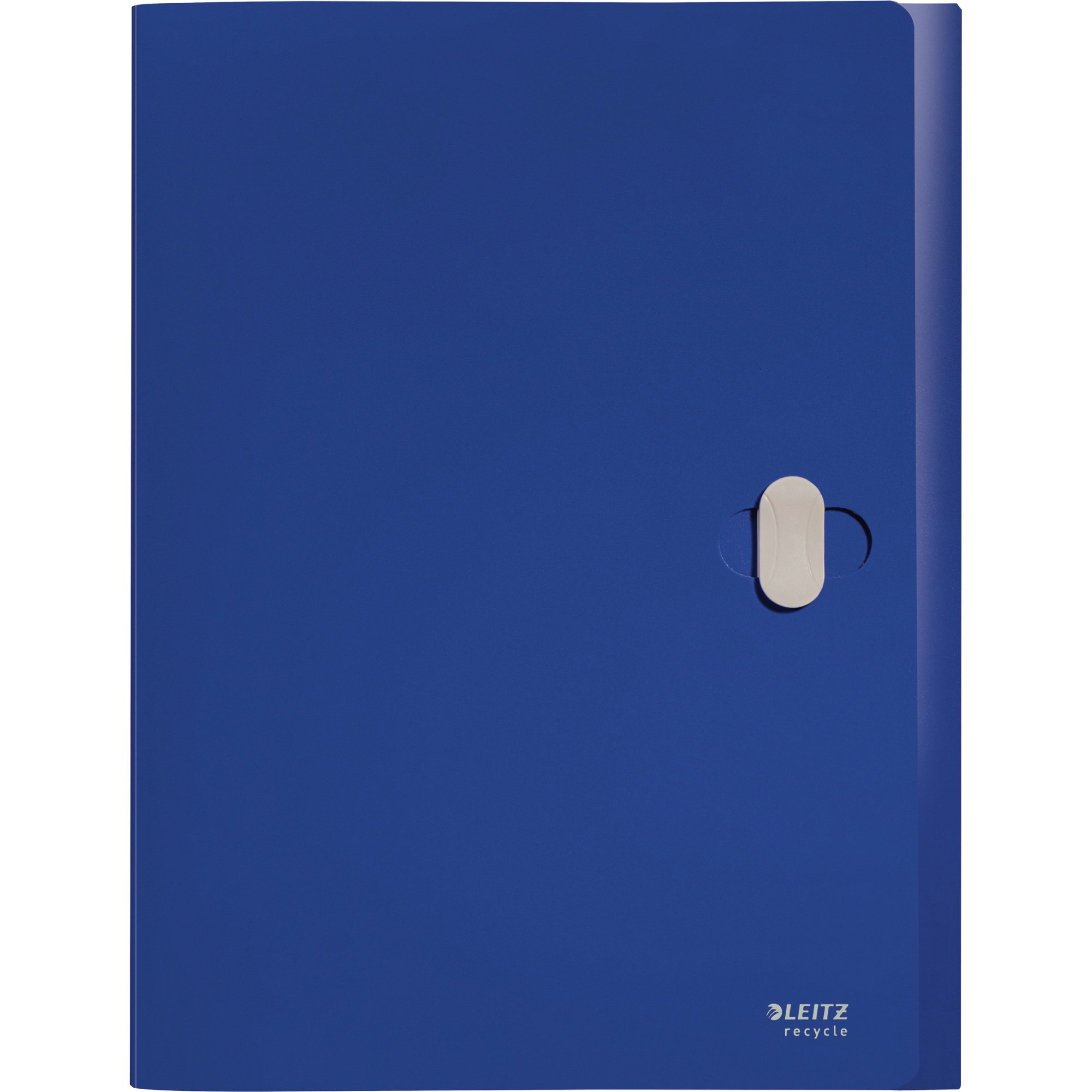 Leitz Heftbox Recycle 25,4 x 33 cm (B x H) DIN A4 38mm Sicherheitsverschluss Polypropylen, 80 % recycelt blau
