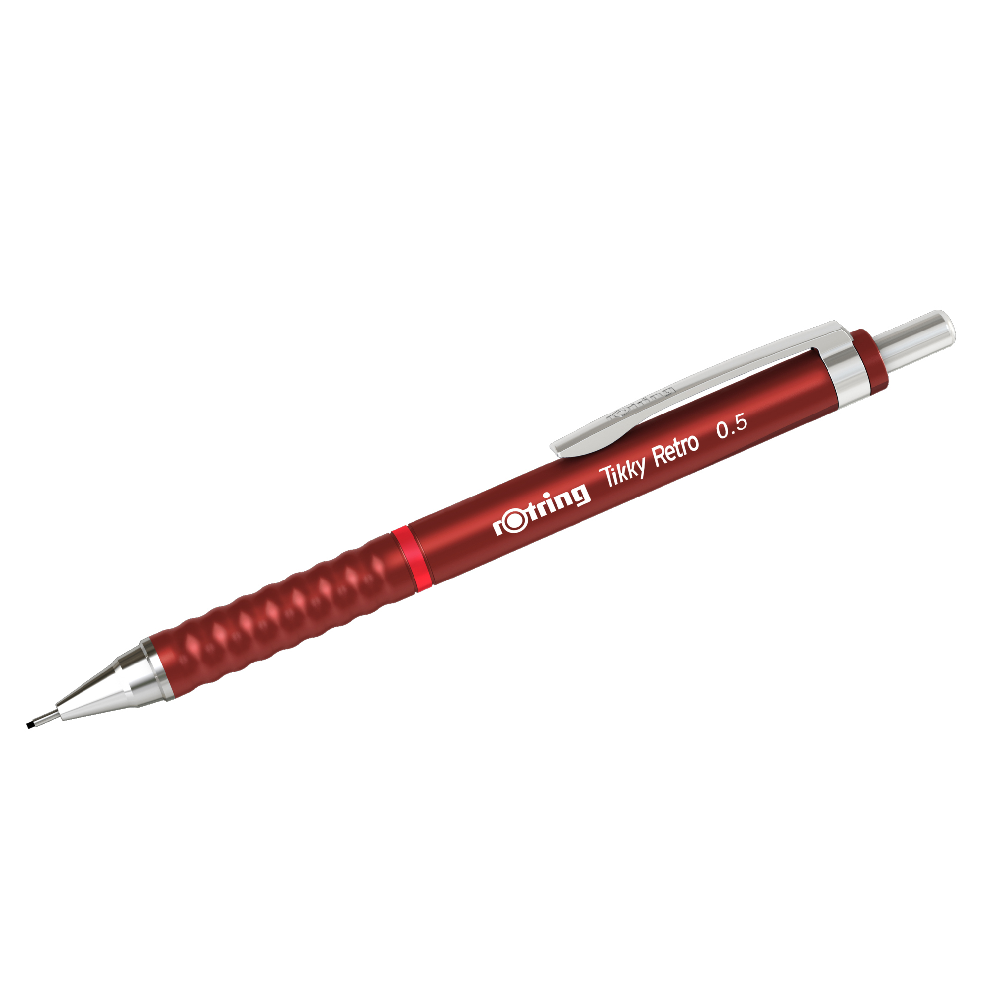 rotring Druckbleistift Tikky Retro 0,5mm 2B rot