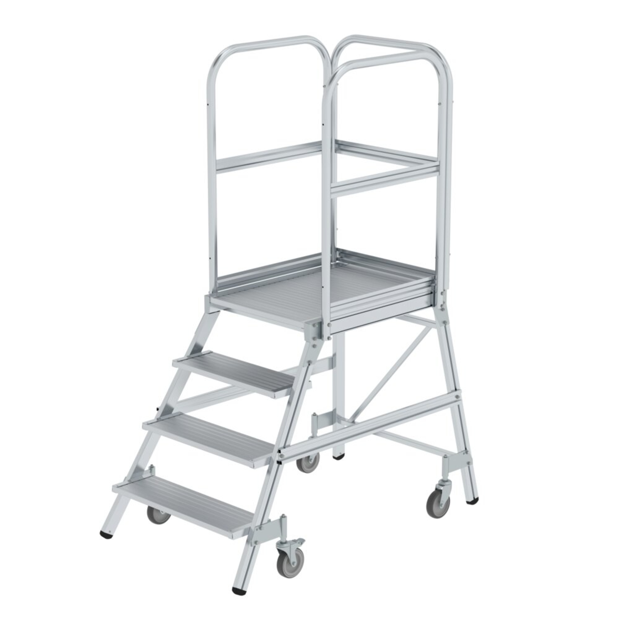 MUNK Podestleiter 3m Aluminium
