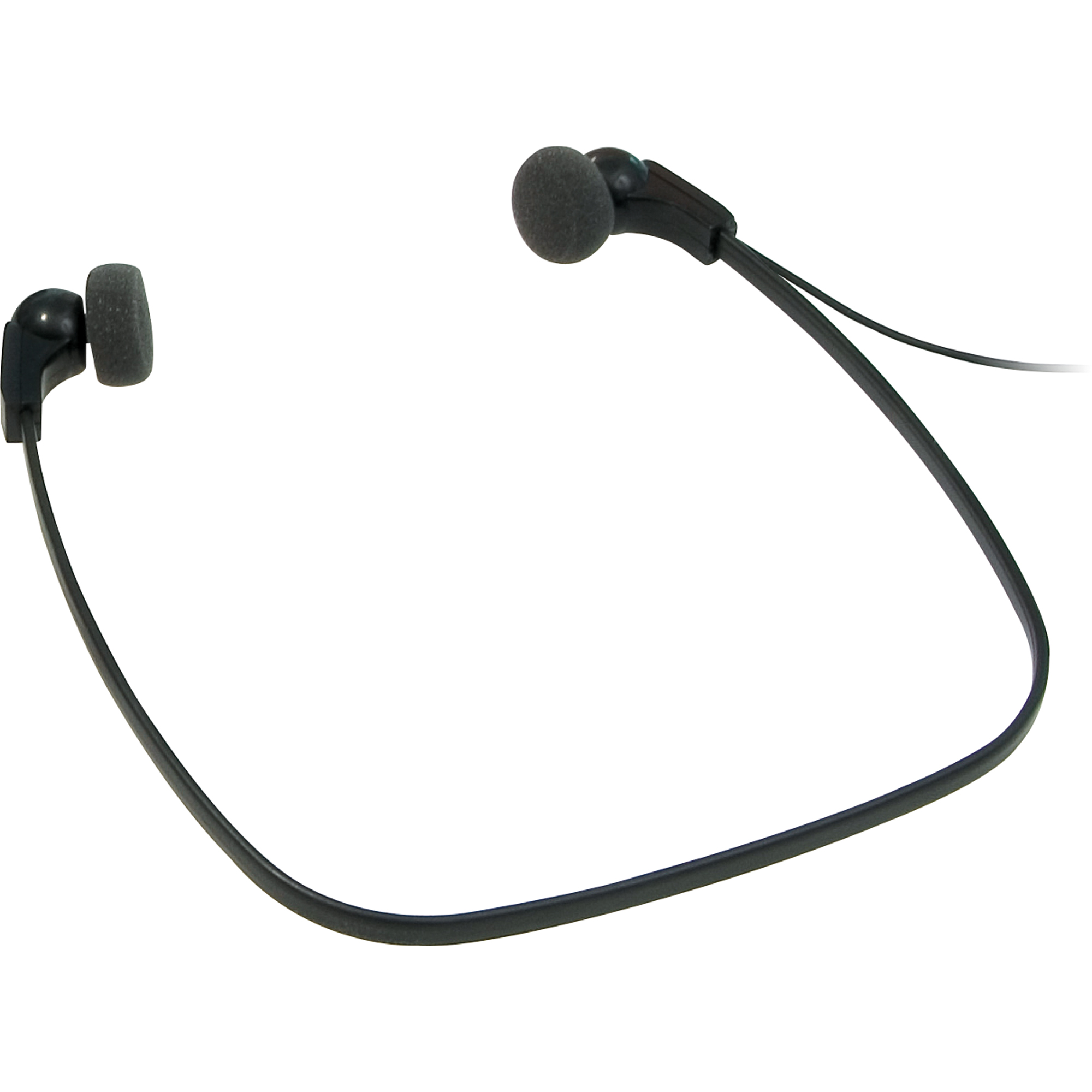 Philips Kopfhörer LFH0334 In-Ear Philips Diktiersysteme DPM6xxx, DPM8xxx, LFH7177, LFH7277, Transkriptionssysteme, Pocket Memo Serie LFH9375, 9380, 9500, 9600, Pocket Memo Meeting Recorder LFH0955 inkl. 2 austauschbaren Ohrpolstern schwarz