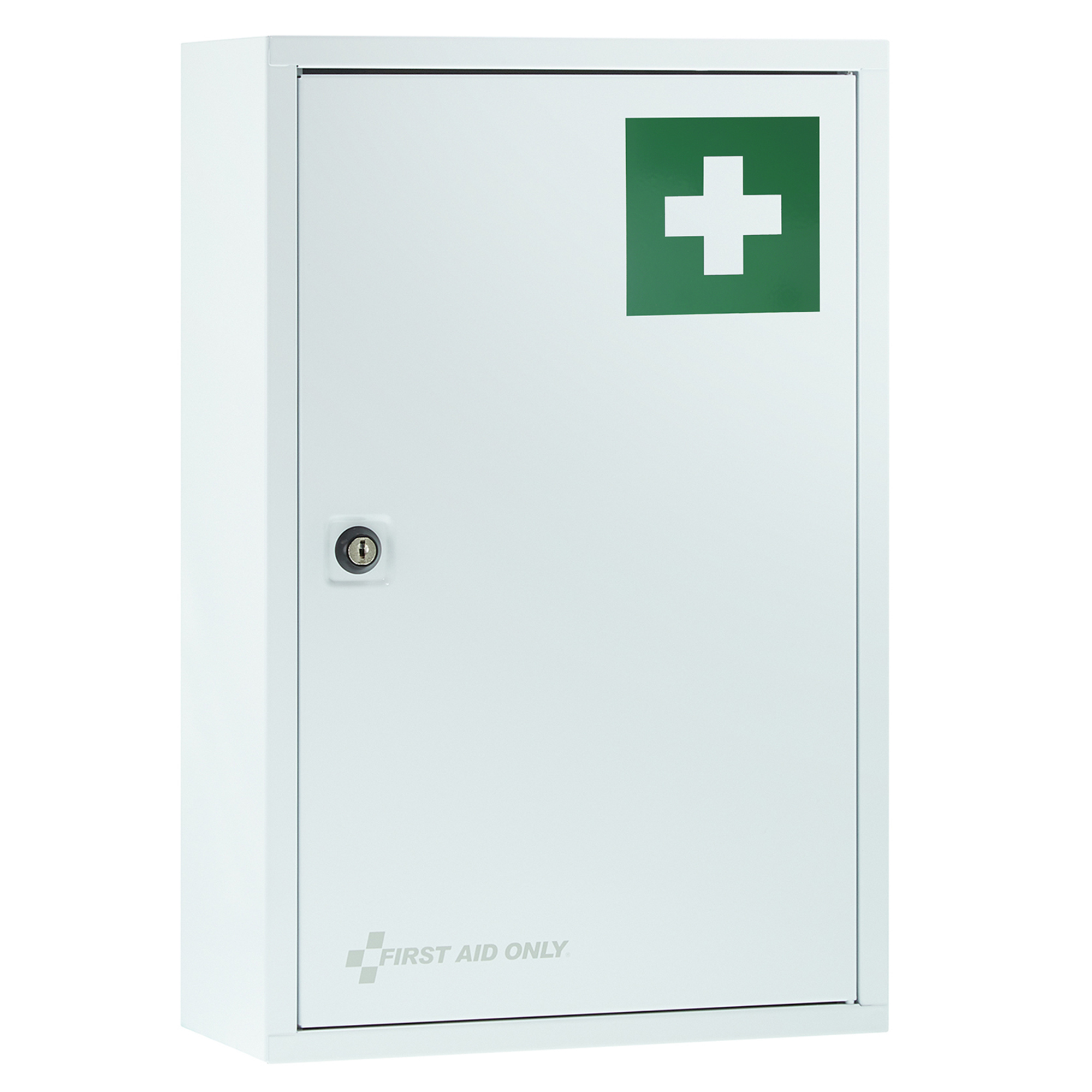 FIRST AID ONLY Verbandschrank nicht gefüllt Metall, lackiert weiß