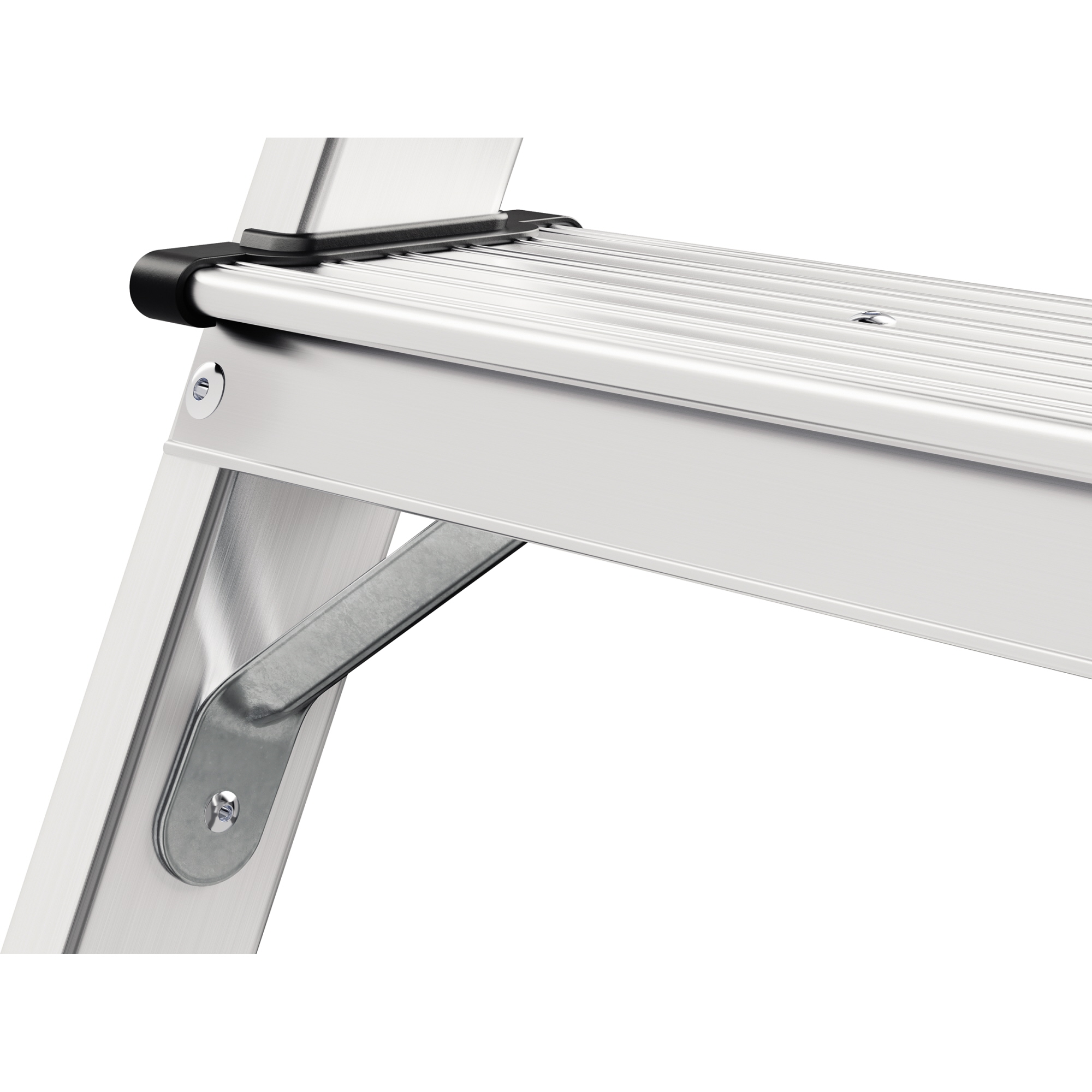 Hailo Stehleiter D60 Standardline 3,09m Aluminium, eloxiert alu