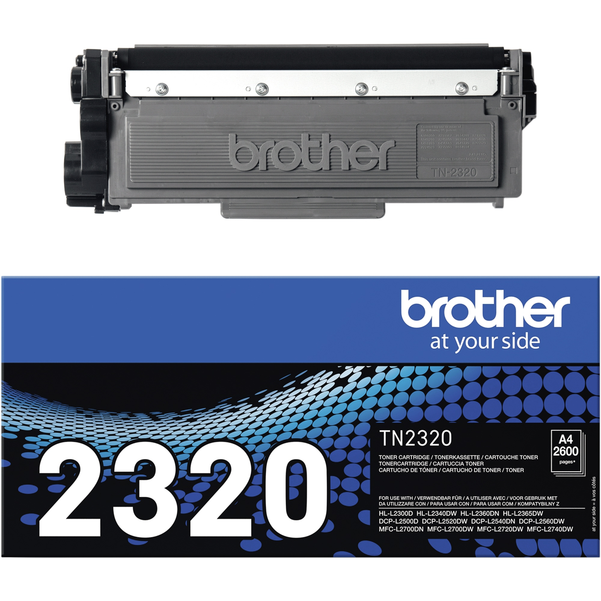 Brother Toner Originalzubehör TN-2320 ca. 2.600 Seiten schwarz