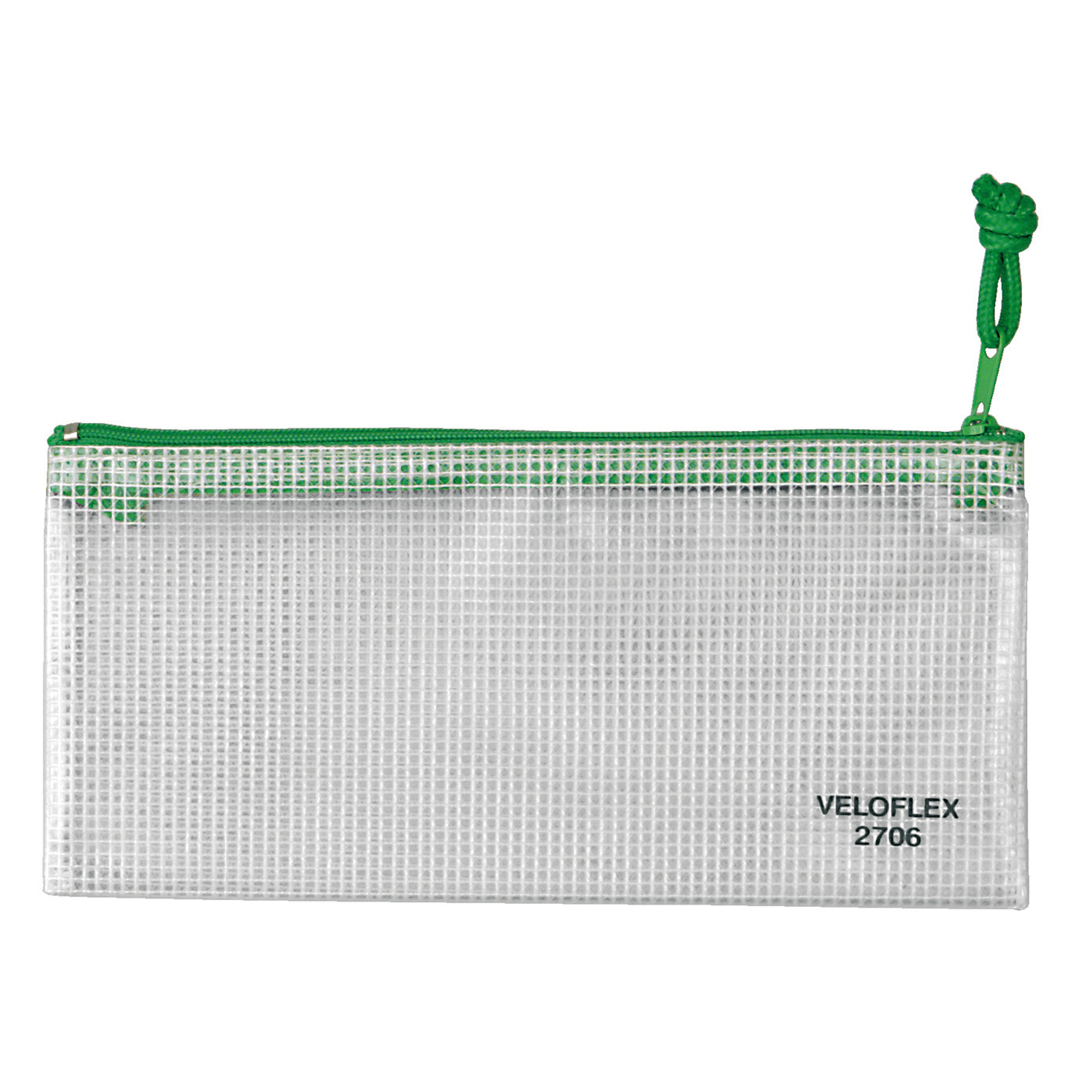 Veloflex Reißverschlusstasche PVC-Folie transparent