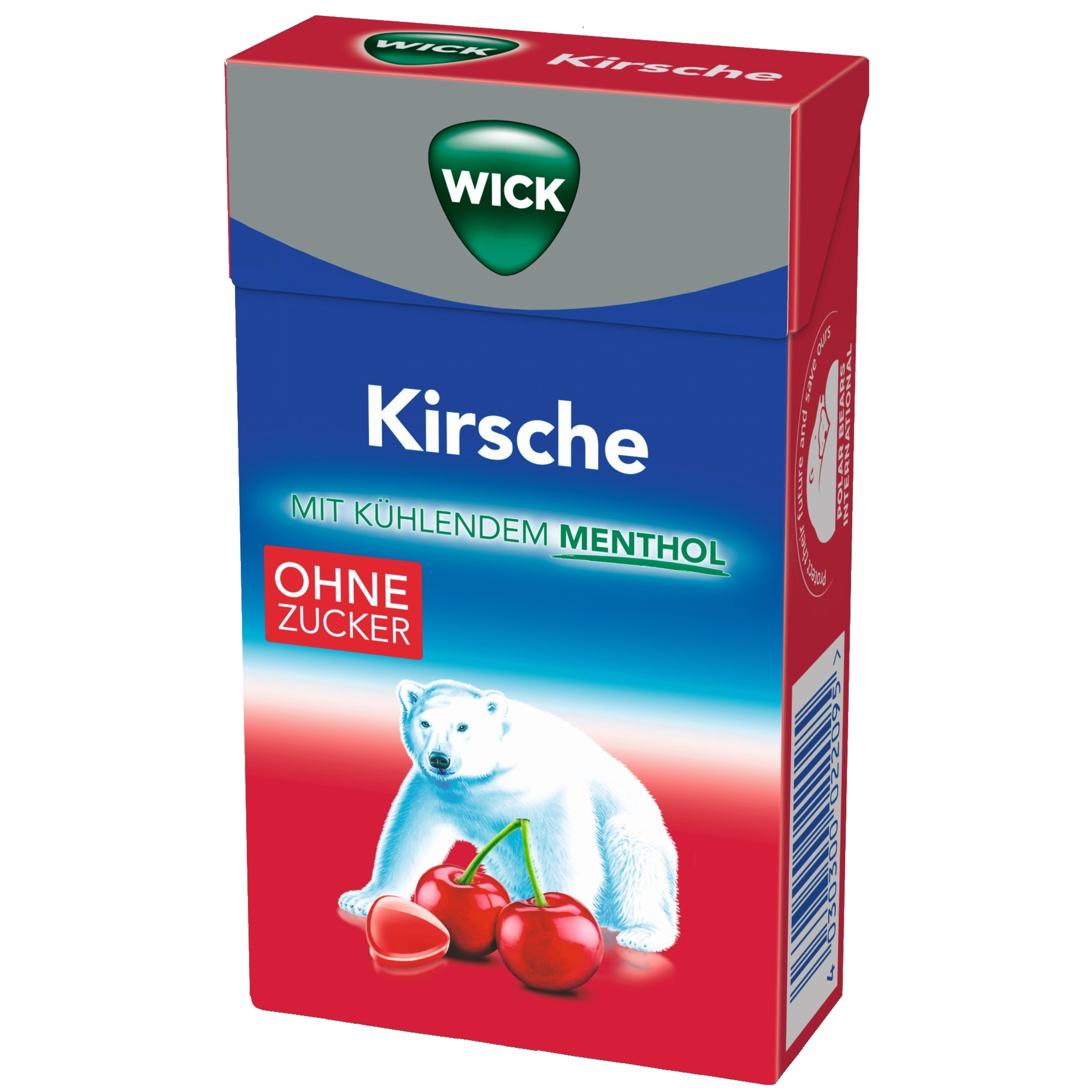 WICK Hustenbonbons Kirsche & Eukalyptus 46 g/Pack.