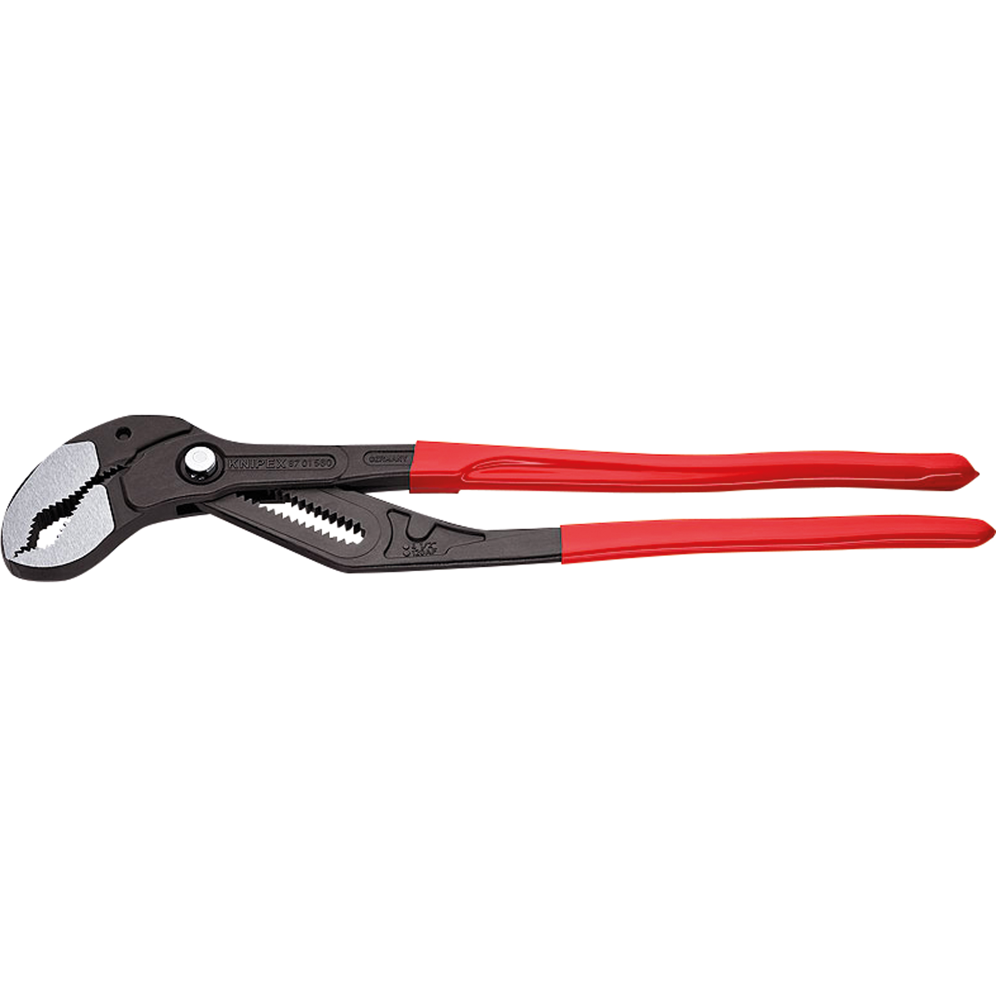 KNIPEX Zange Cobra® XL Wasserpumpenzange 400mm ohne Facette Chrom-Vanadium Elektrostahl grau atramentiert