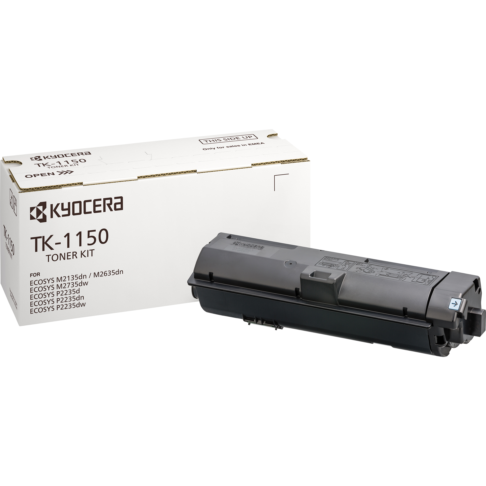 KYOCERA Toner Originalzubehör TK-1150 ca. 3.000 Seiten schwarz