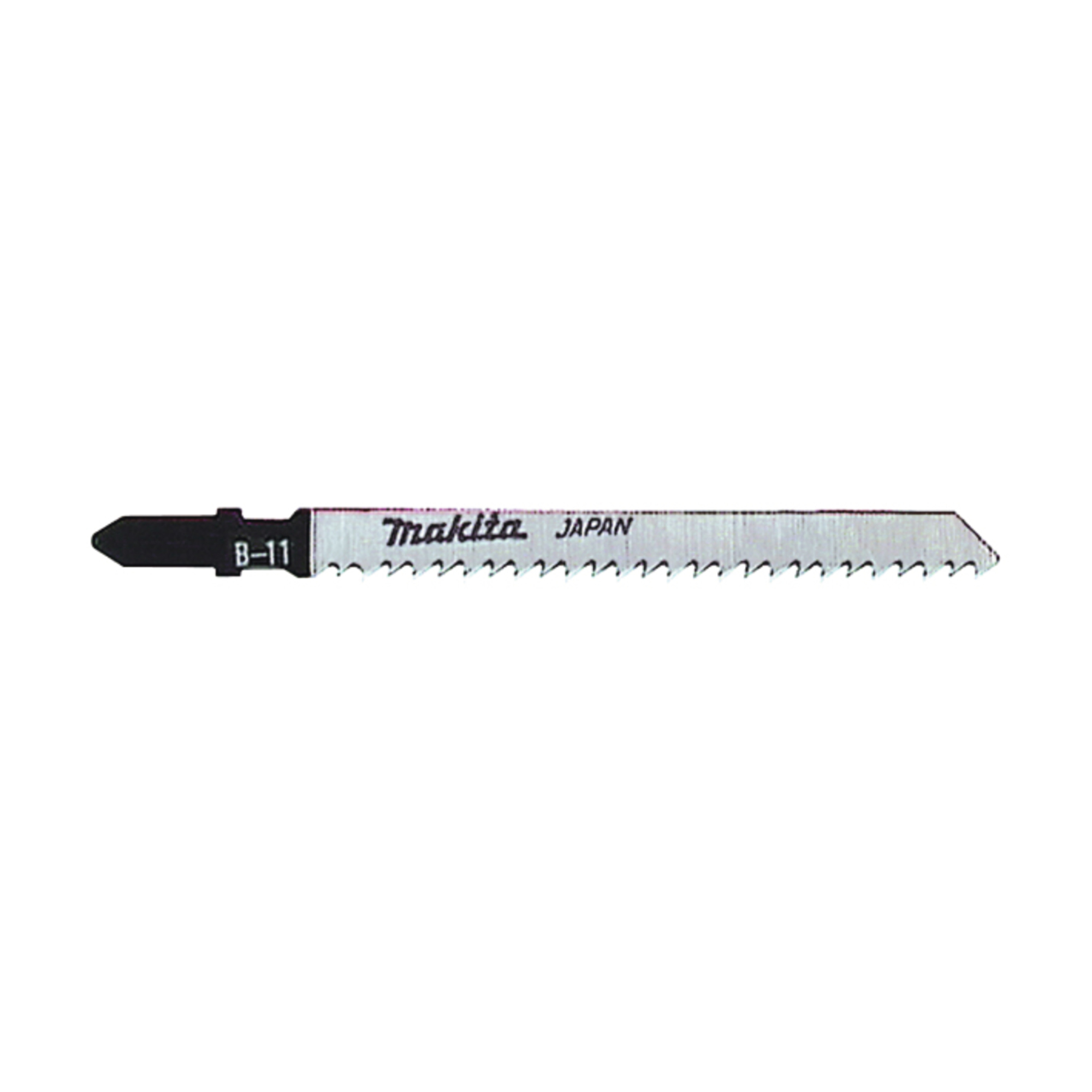 Makita® Sägeblatt B-11 Stichsäge mit T-Schaft-Aufnahme Werkzeugstahl (HCS/CV), legiert 5 St./Pack.