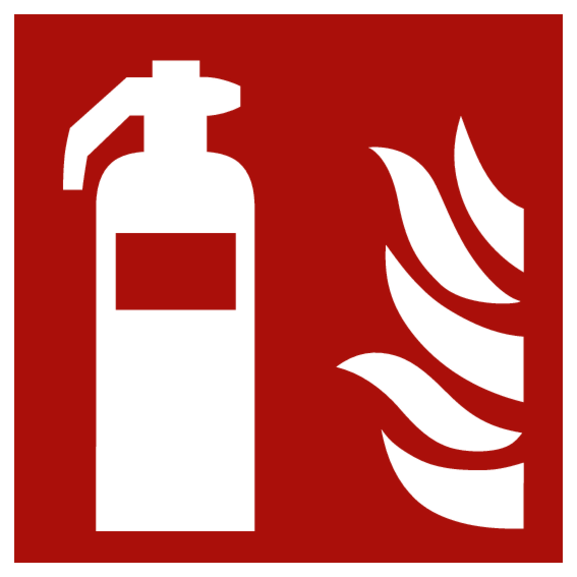LimarLite® Hinweisschild 20 x 20 cm (B x H) Feuerlöscher Kunststoff