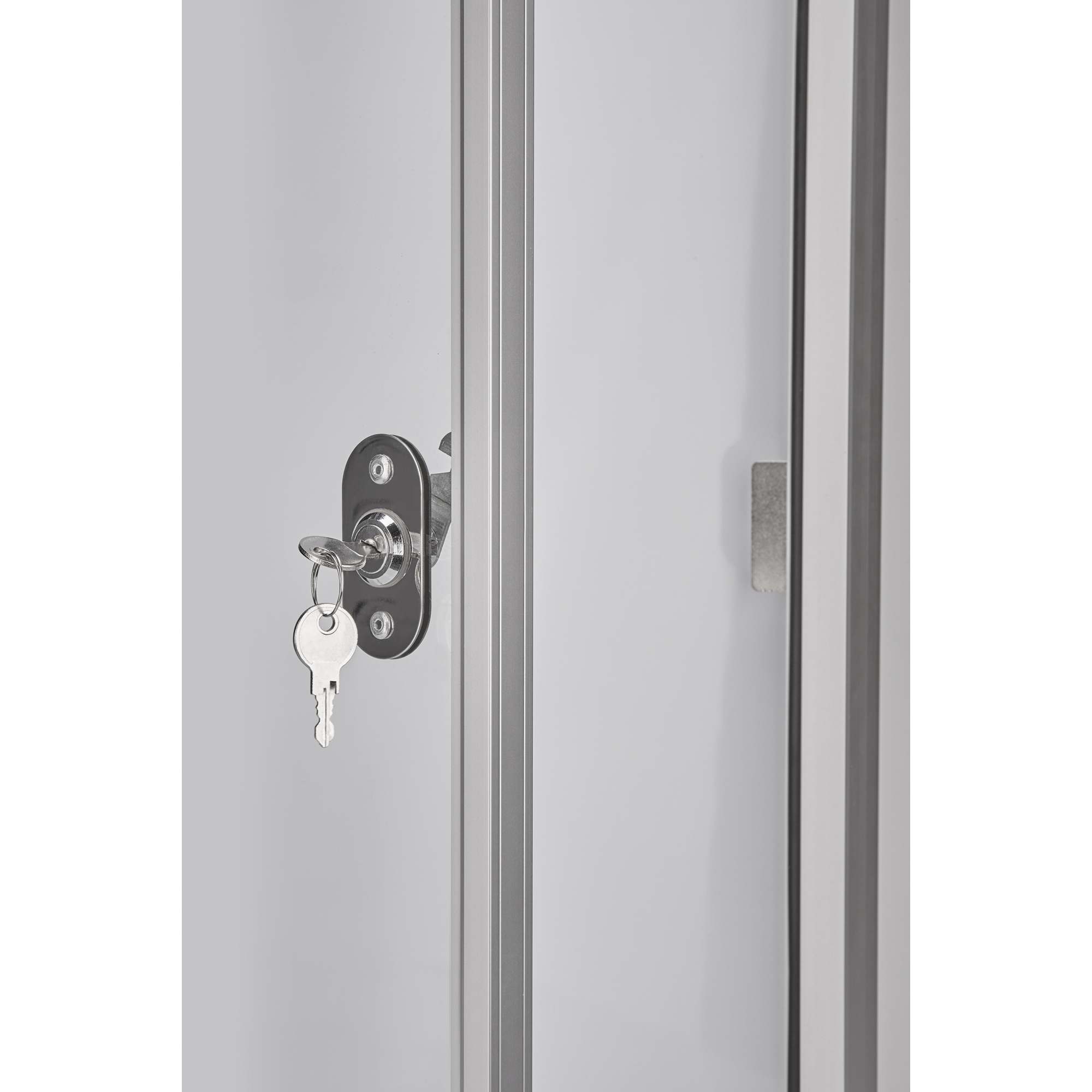 magnetoplan® Schaukasten CC Außenbereich 115 x 112,5 x 6,5 cm (B x H x T) 12 x DIN A4 mit Schloss Aluminium