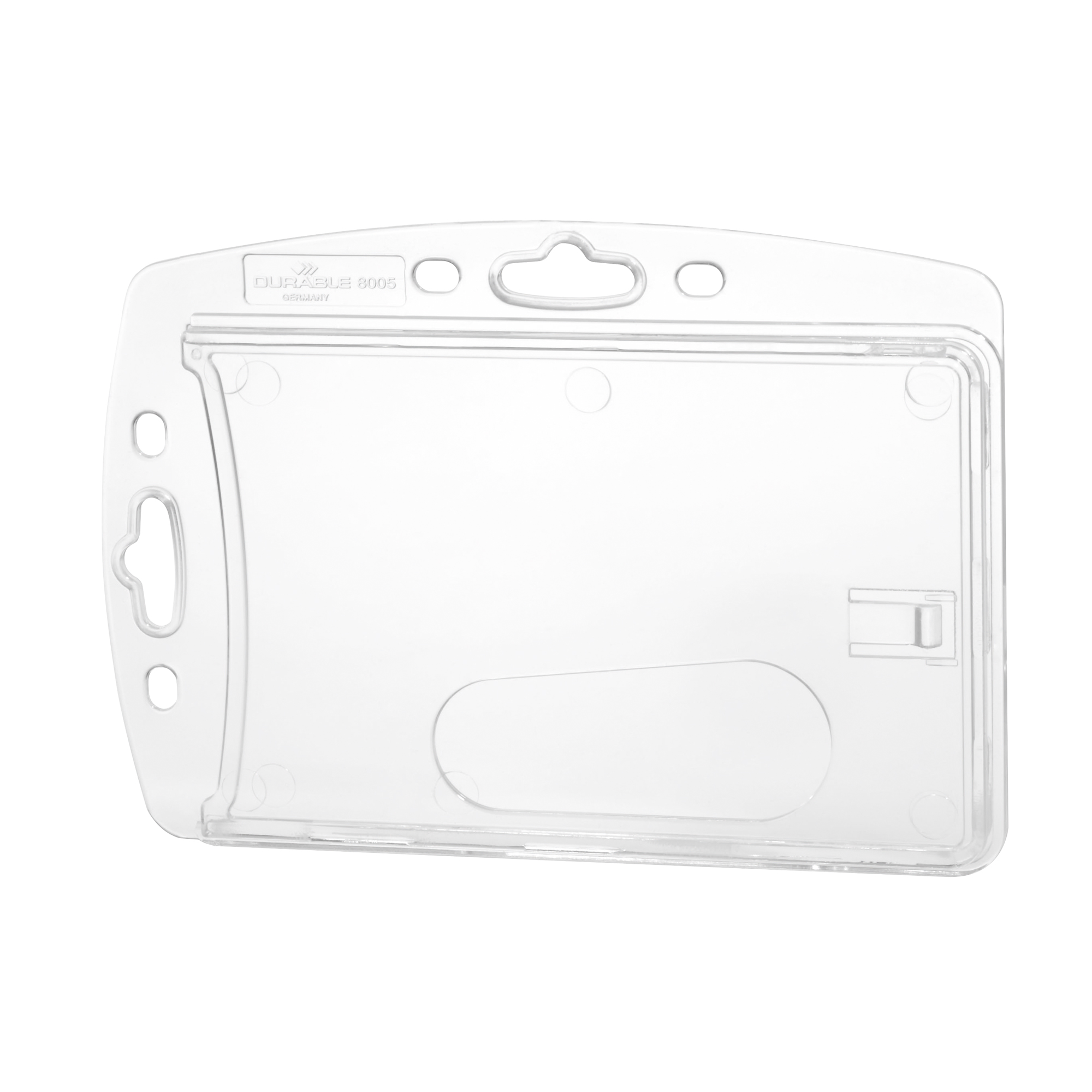 DURABLE Ausweishalter 87 x 54 mm (B x H) Polystyrol transparent 10 St./Pack.