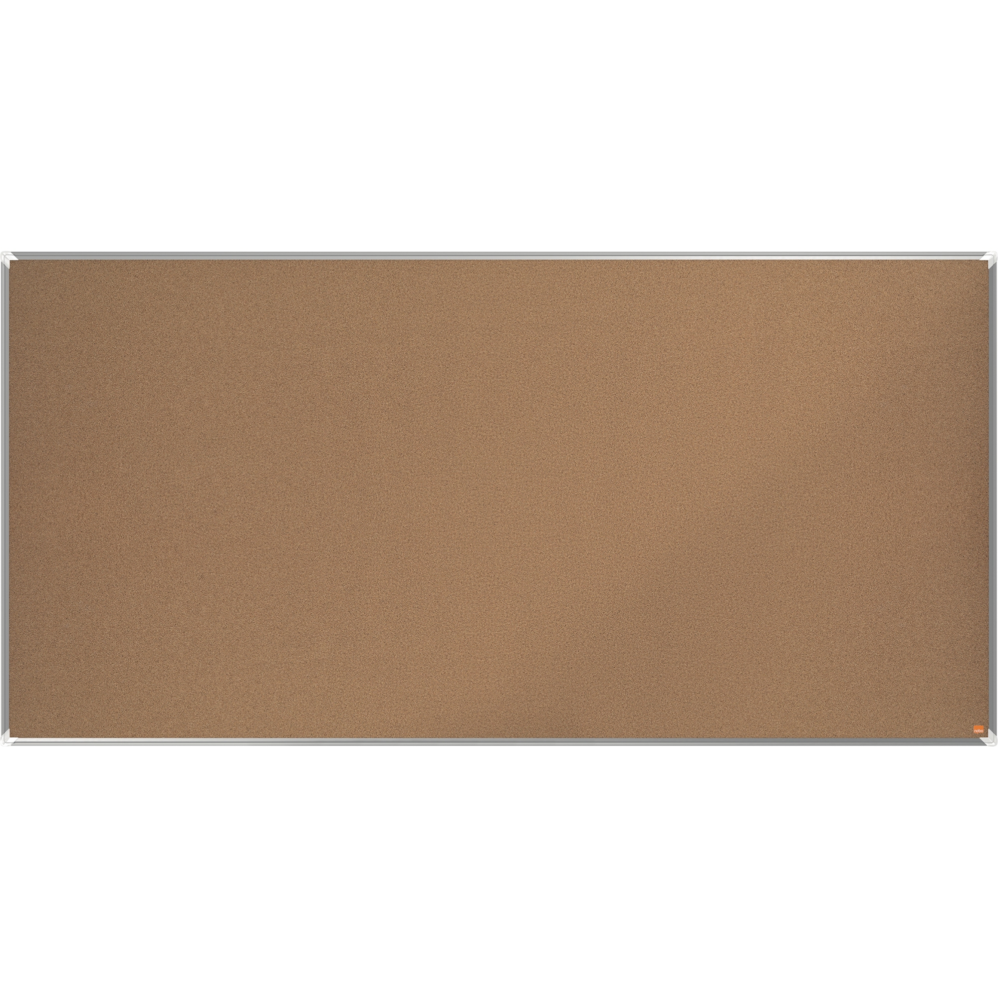 Nobo® Pinnwand Premium Plus 200 x 100 cm (B x H) Maße der Oberfläche: 197,4 x 96,2 cm (B x H) Kork Material des Rahmens: Aluminium naturbraun