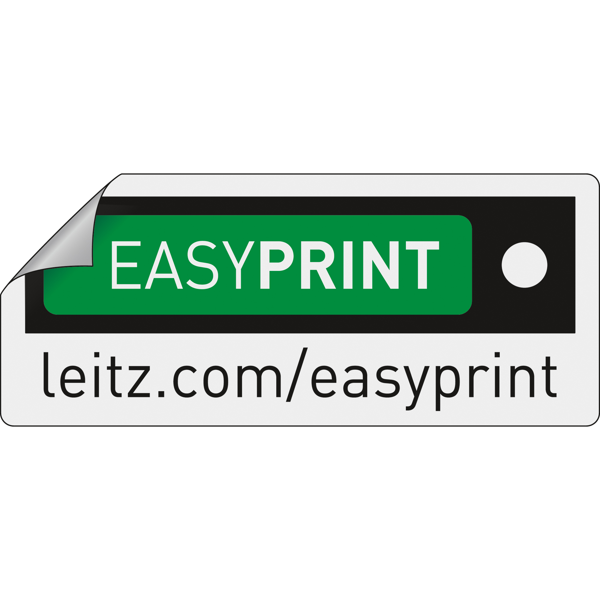 Leitz Ordnerrückenetikett breit/lang 61,5 x 285 mm (B x H) selbstklebend mit Griffloch gelb 75 Etik./Pack.