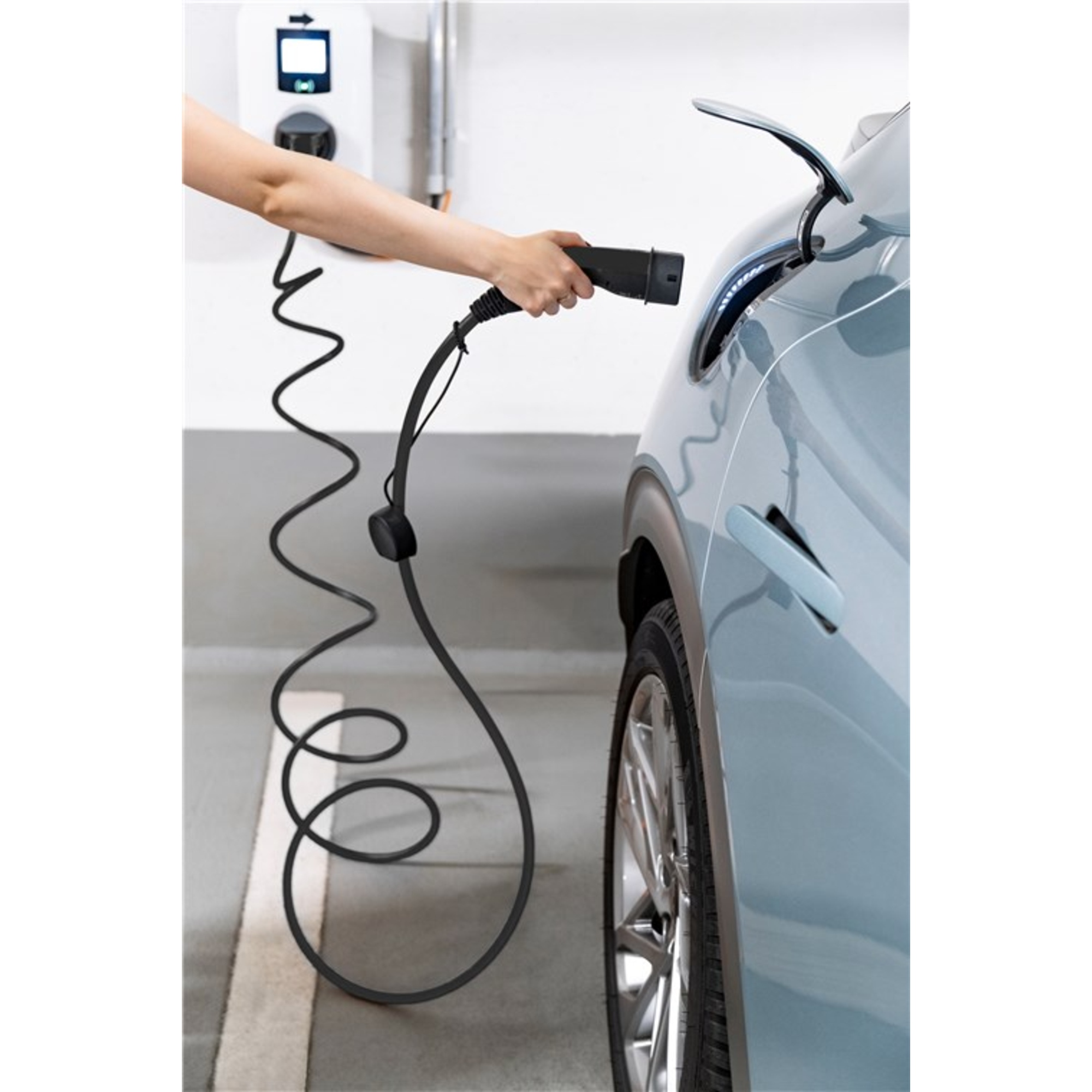 LAPP Ladekabel Elektroauto Helix® Plug-in-Hybrid (PHEV) und batterieelektrische Fahrzeuge (BEV) Abdeckkappe (Kupplung) 11 kW 5m